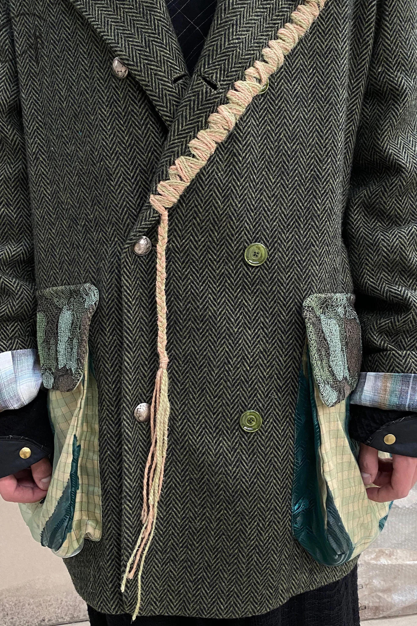 communs wool lapel coat AW21-M207O - Image 39