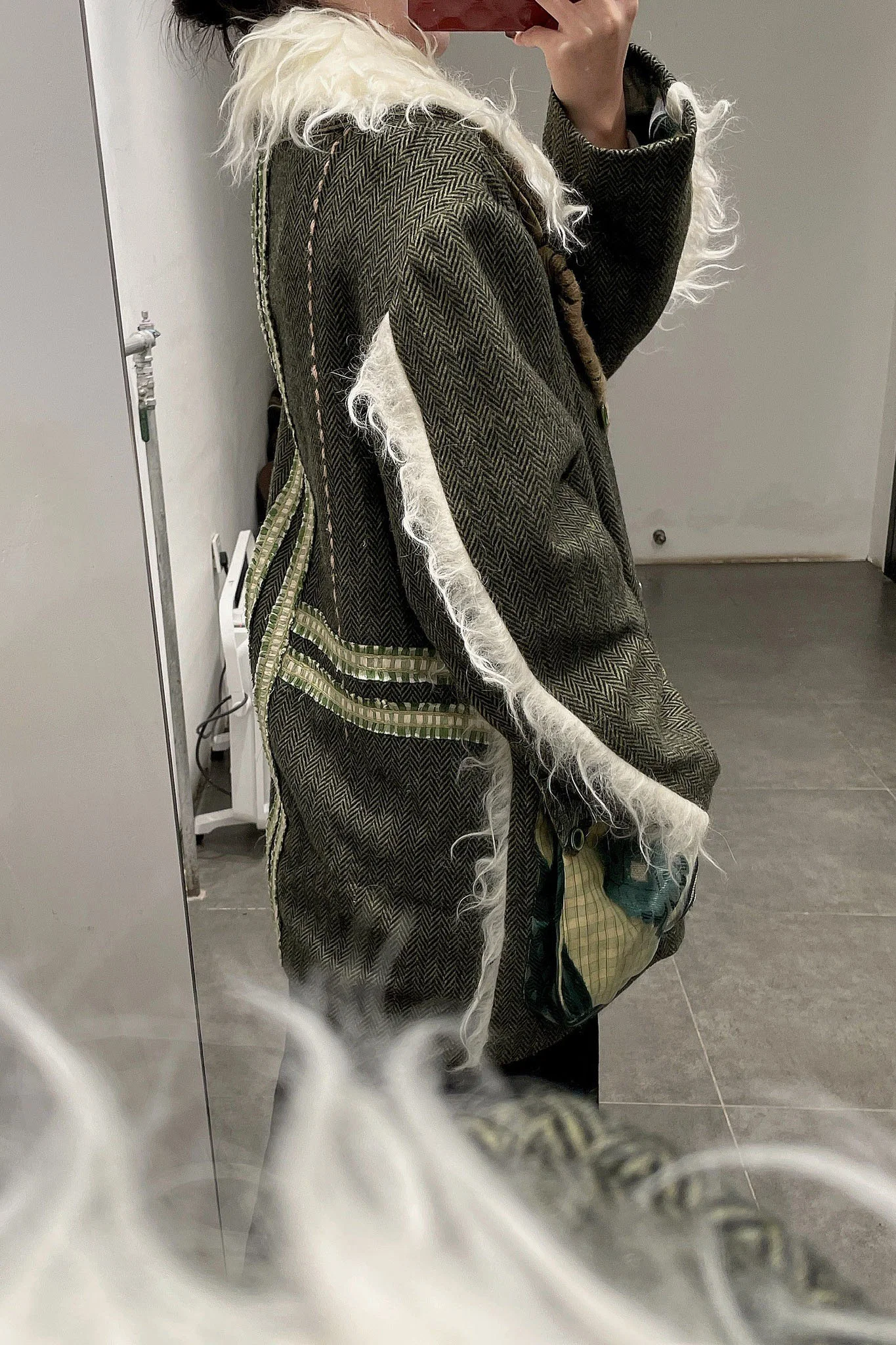 communs wool lapel coat AW21-M207O - Image 42