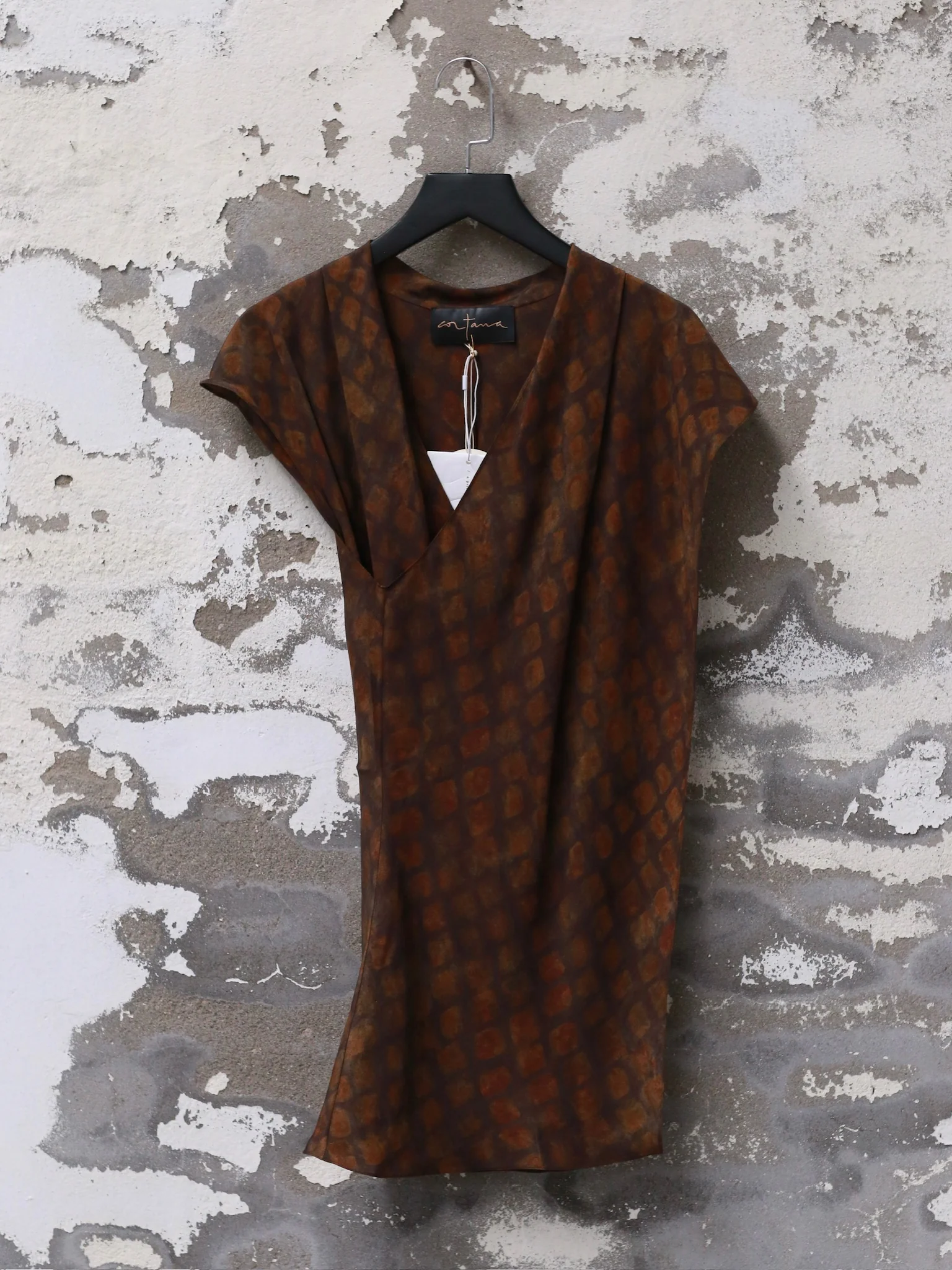 Cortana 25 Early Autumn CASSIOPEA Tops/Pants/Shirts Spain CTN-PF25-A0558-JORD PRINT Tops - Image 6