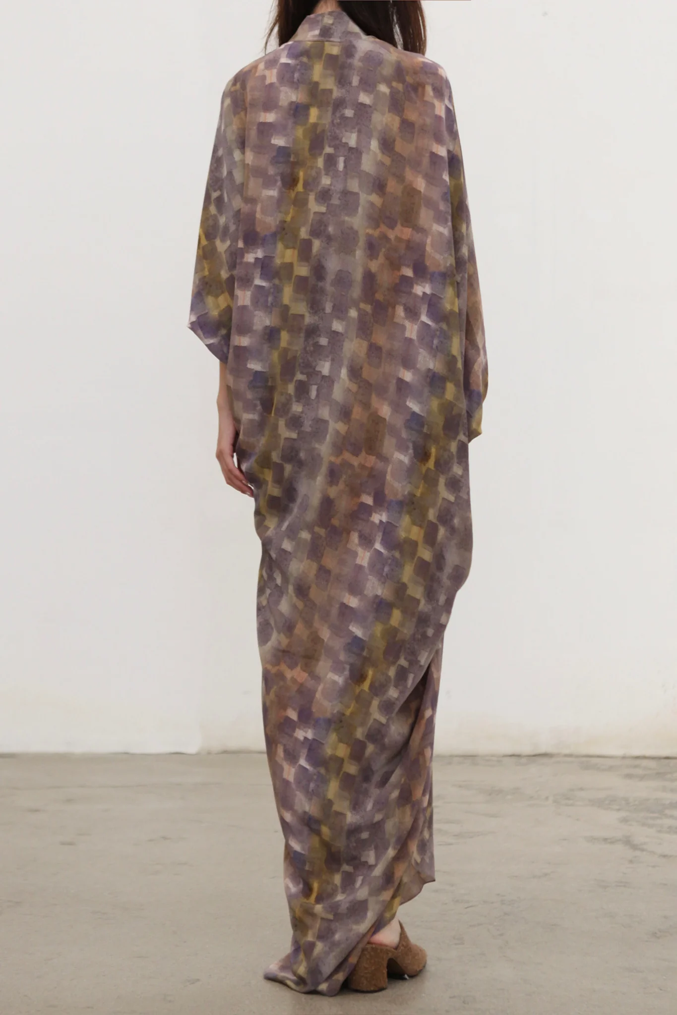 Cortana 25 Early Autumn MAYU Dress Spain CTN-PF25-A3595-CHECKS PRINT - Image 2