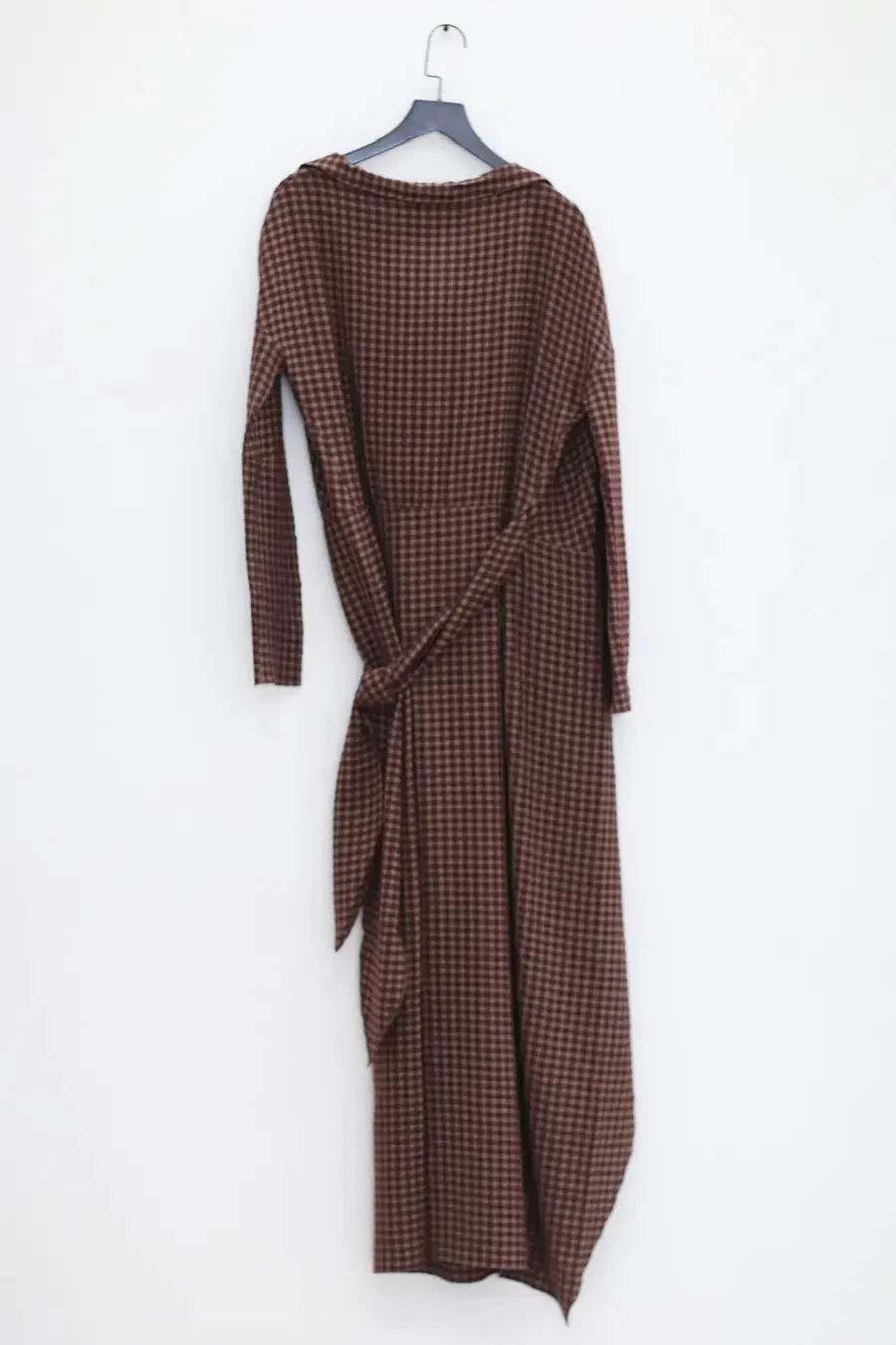 cortana dress A-3701 burgundy plaid - Image 8