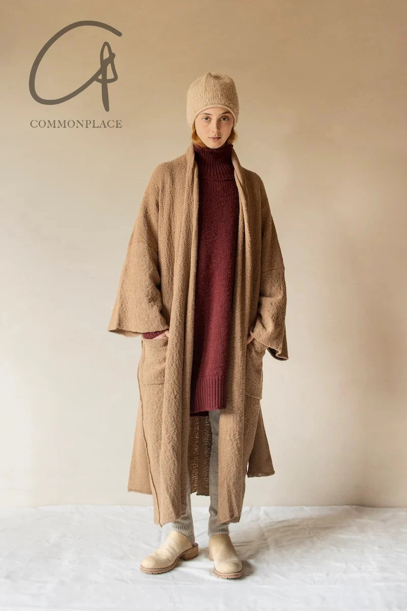 Daniel Andresen 24 autumn and winter camel hair long belt kimono cardigan Belgium DA-ENELDO-CAMEL ENELDO - Image 6