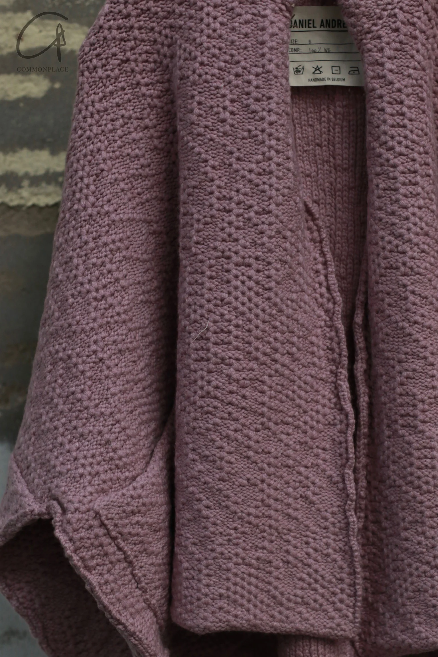 Daniel Andresen 24 Autumn/Winter Pure Cashmere Short Kimono Cardigan/Jacket Belgium DA-GOLPAR-LILAC GOLPAR - Image 2