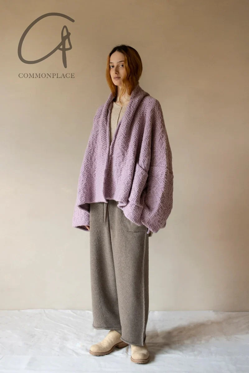 Daniel Andresen 24 Autumn/Winter Pure Cashmere Short Kimono Cardigan/Jacket Belgium DA-GOLPAR-LILAC GOLPAR - Image 6