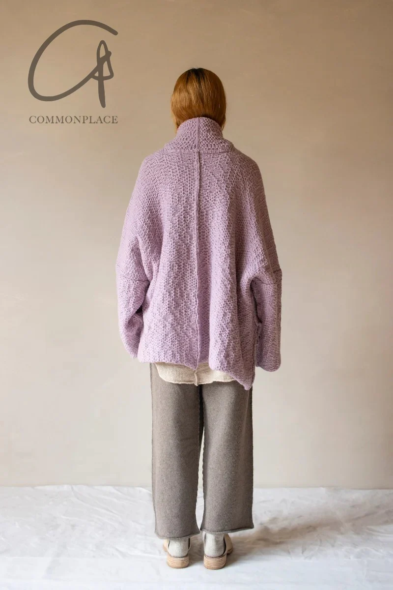 Daniel Andresen 24 Autumn/Winter Pure Cashmere Short Kimono Cardigan/Jacket Belgium DA-GOLPAR-LILAC GOLPAR - Image 8