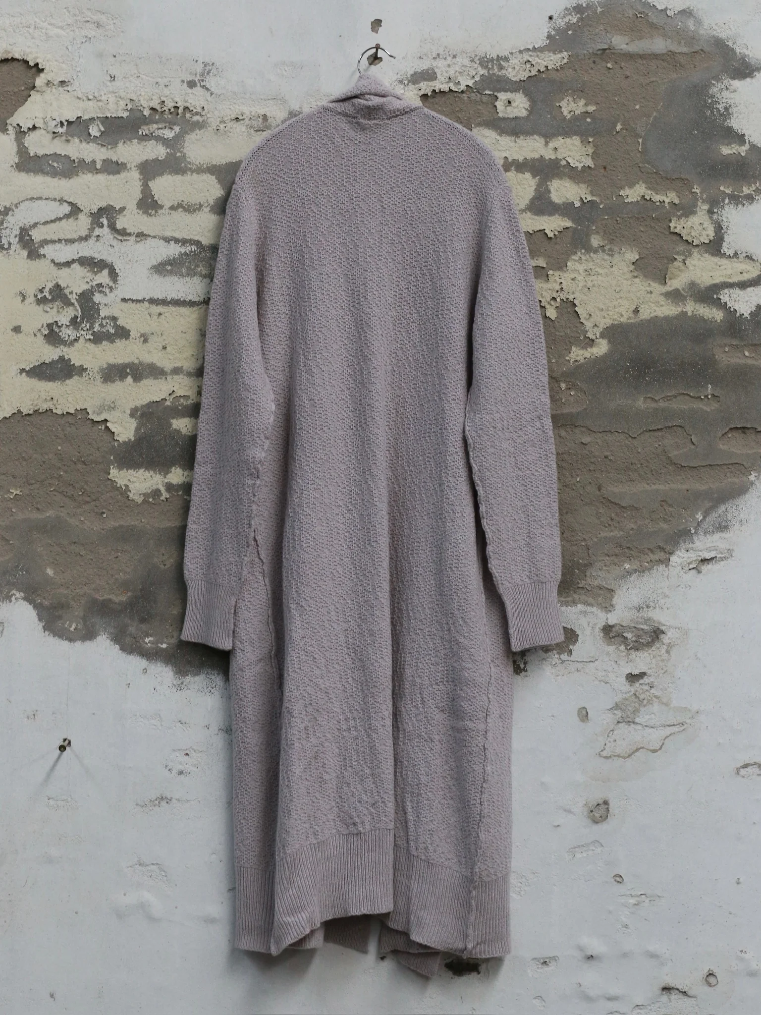 Daniel Andresen Fall/Winter 2025 Pure Cashmere Long Cardigan Knitwear, Belgium, DA-vitex-pearl rose - Image 9
