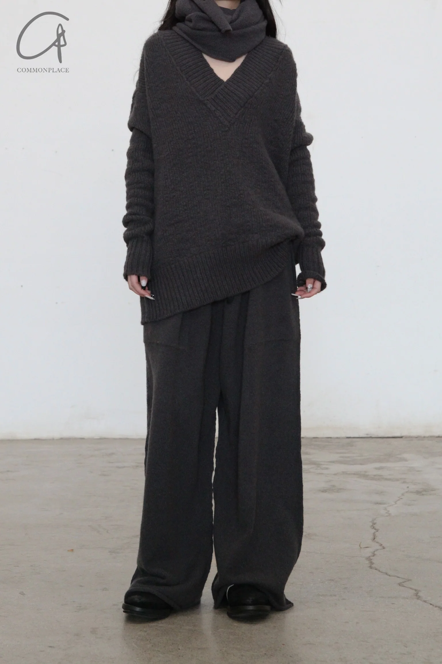 Daniel Andresen pullover scarf CHINI ASH PDA15 - Image 6