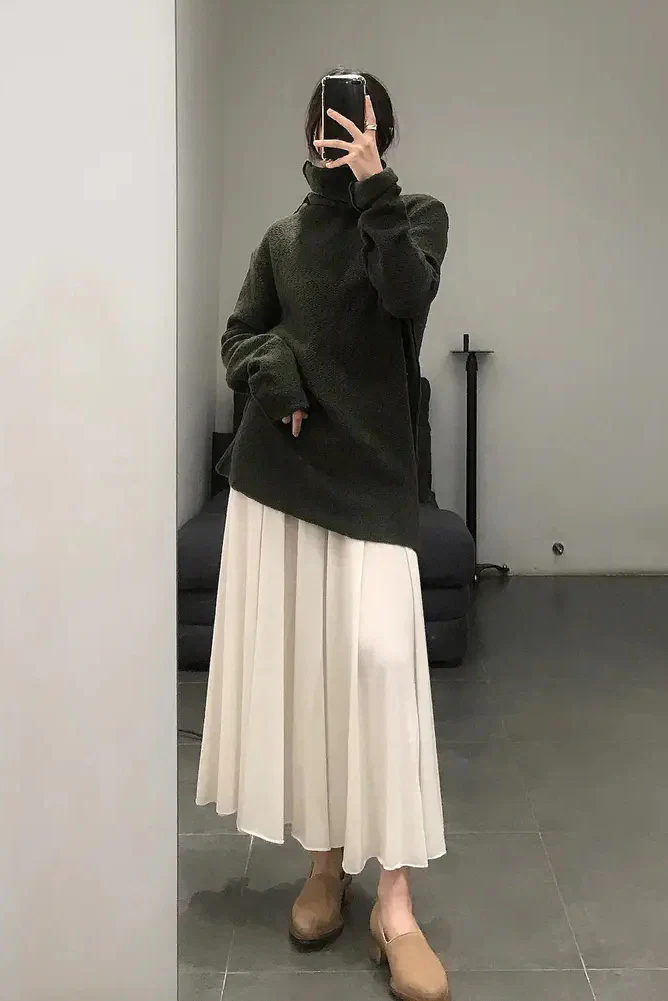 Daniel Andresen turtleneck pullover @53 dark green PDA5 (6) - Image 10