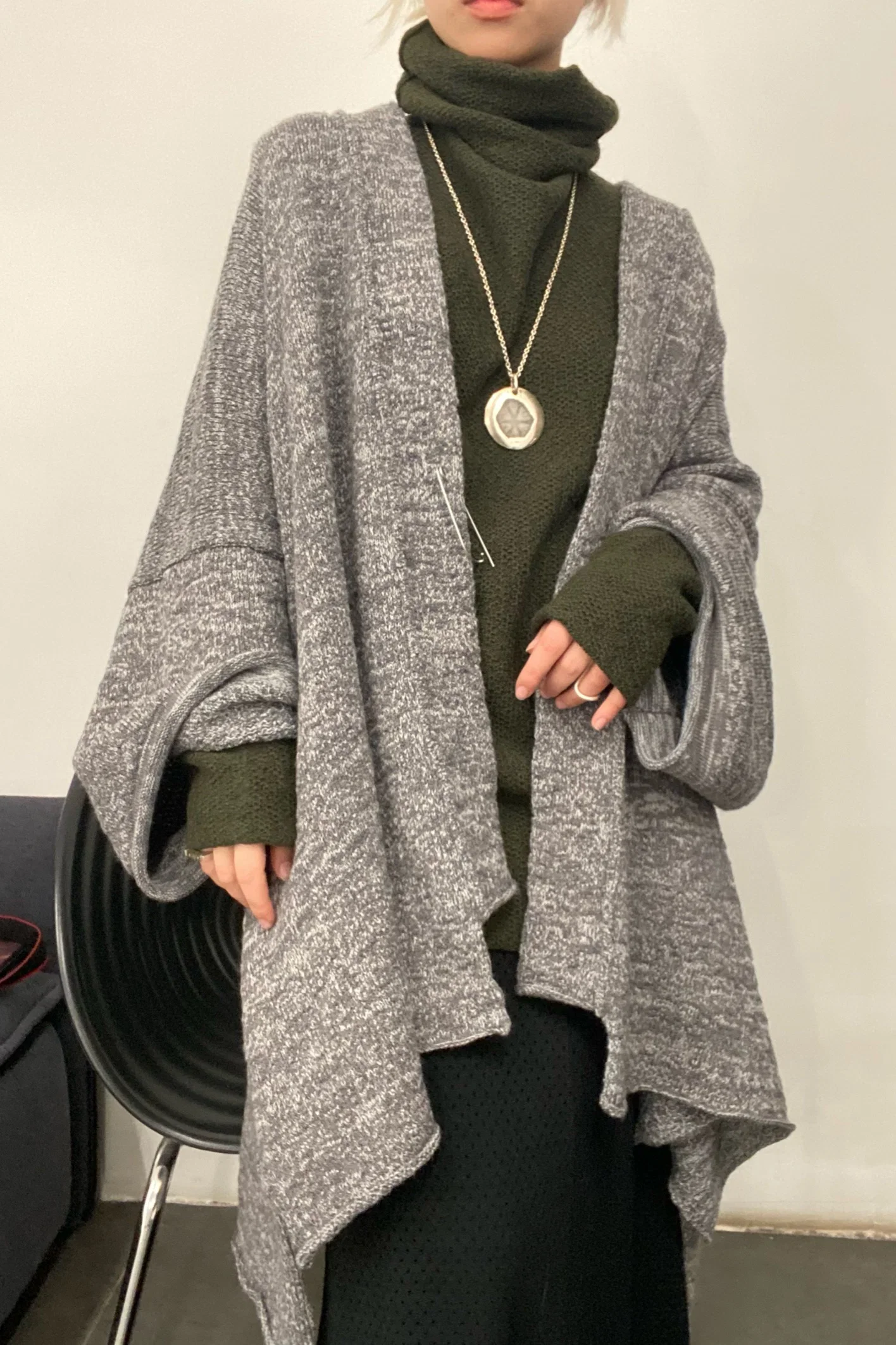 Daniel Andresen turtleneck pullover @53 dark green PDA5 (6) - Image 17