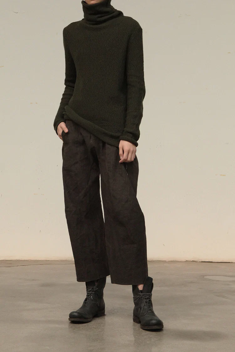 Daniel Andresen turtleneck pullover @53 dark green PDA5 (6) - Image 2