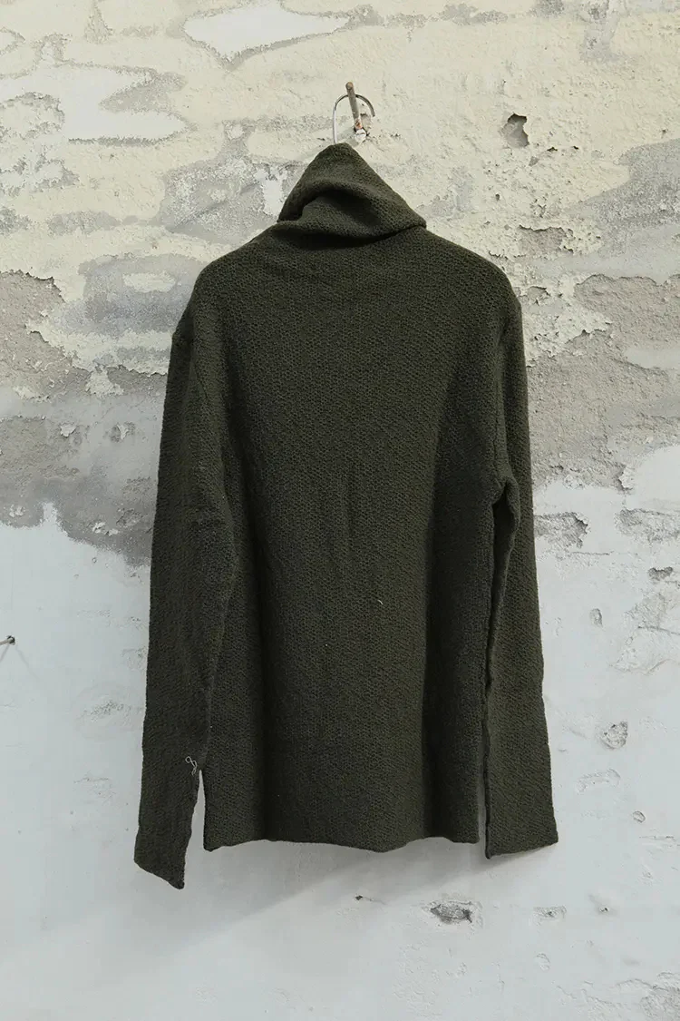 Daniel Andresen turtleneck pullover @53 dark green PDA5 (6) - Image 5