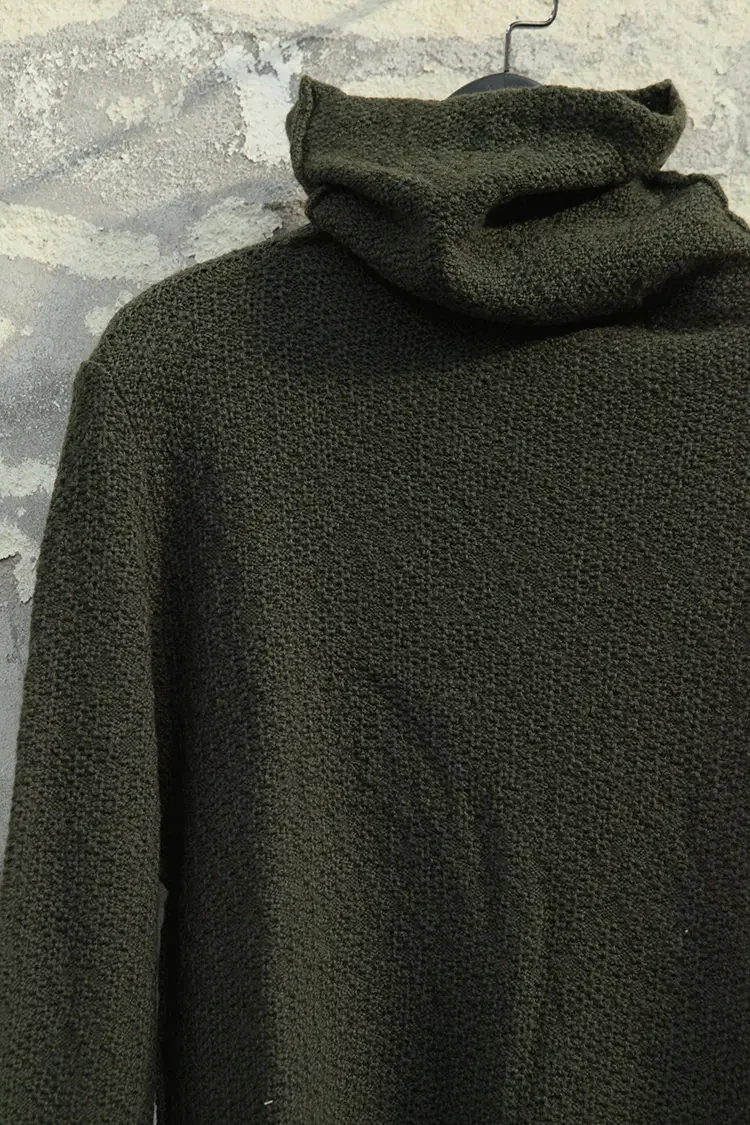 Daniel Andresen turtleneck pullover @53 dark green PDA5 (6) - Image 6