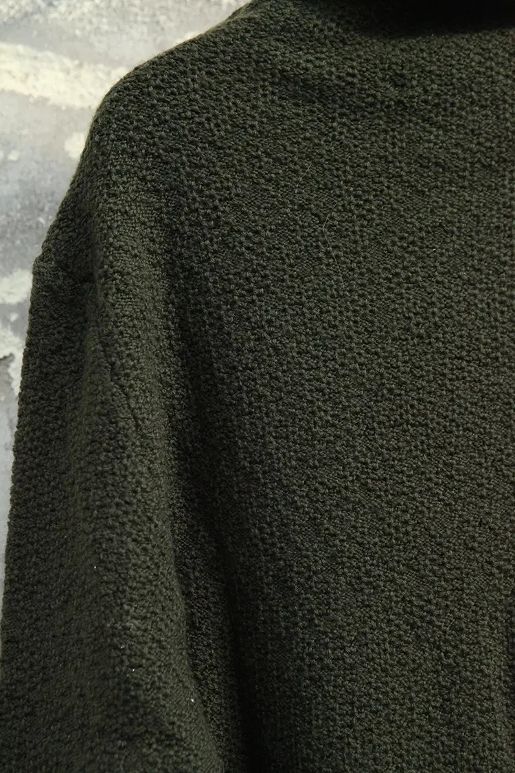 Daniel Andresen turtleneck pullover @53 dark green PDA5 (6) - Image 7
