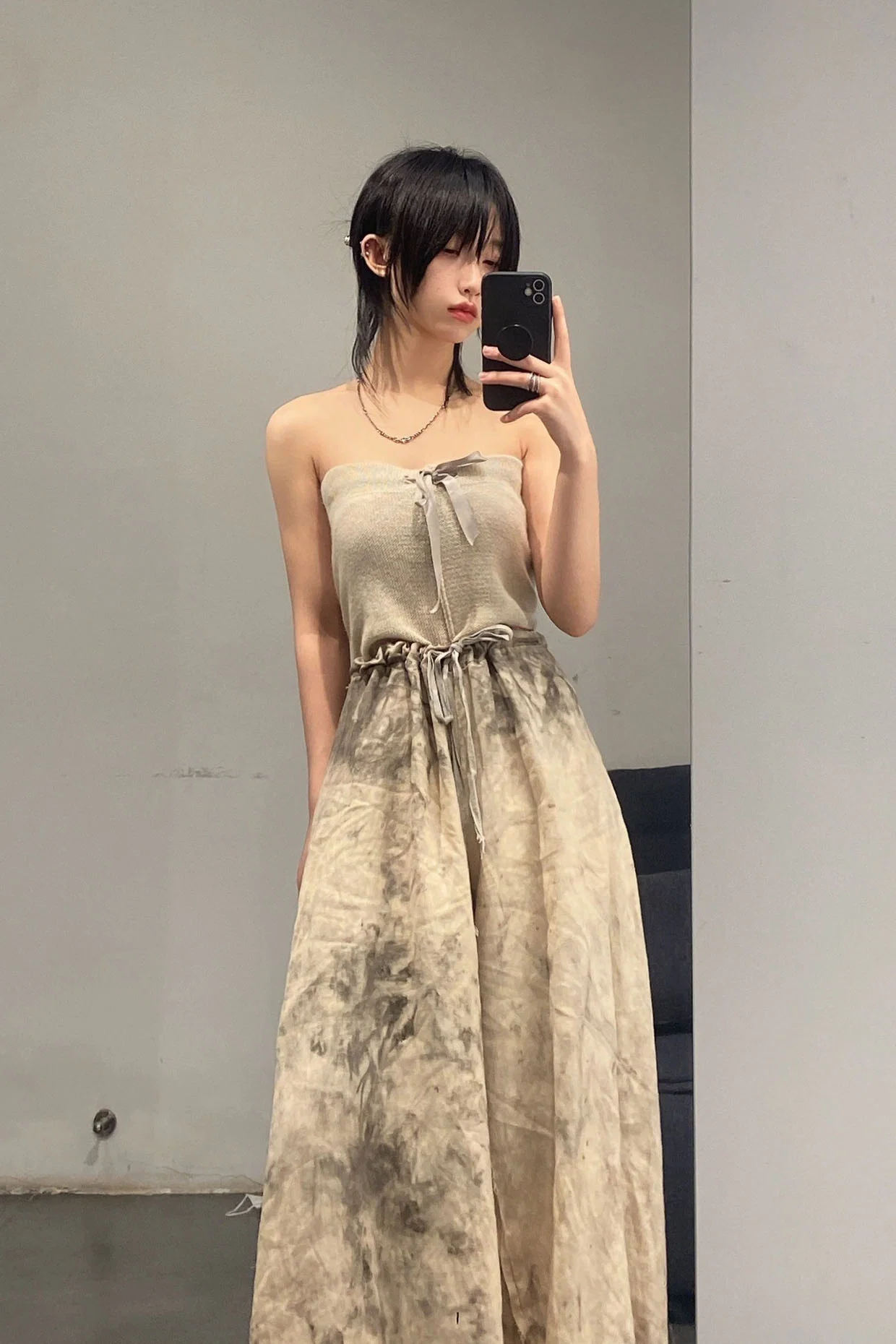 Daniel Andresen short tube top COSMOS ECRU PDA3 - Image 13
