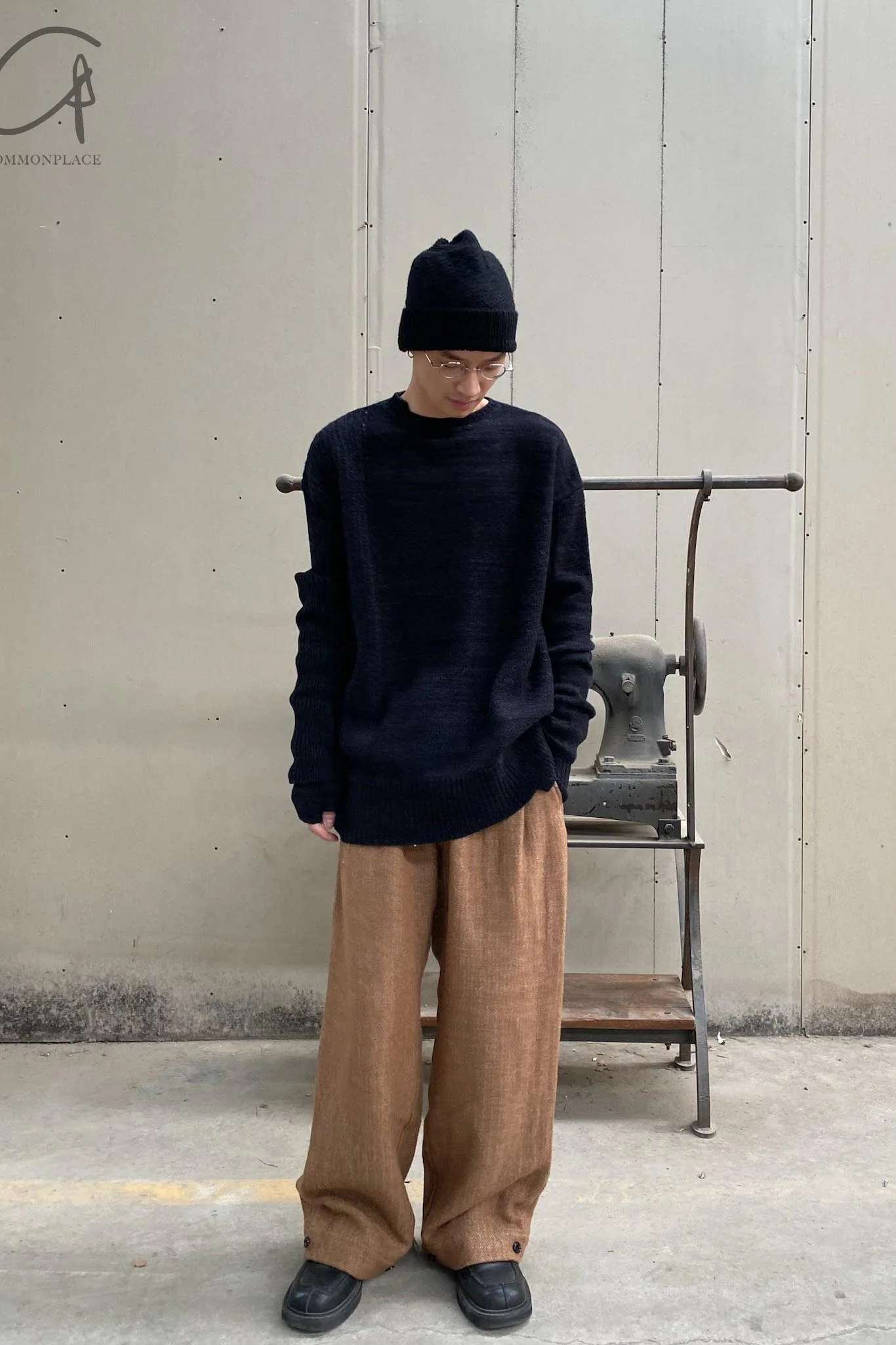 Daniel Andresen Hat Collection I Zhou Yun Belgian Knitted Handmade Hat DA-CYR7-HEI Pure Cashmere Black 7 PDA100 - Image 8
