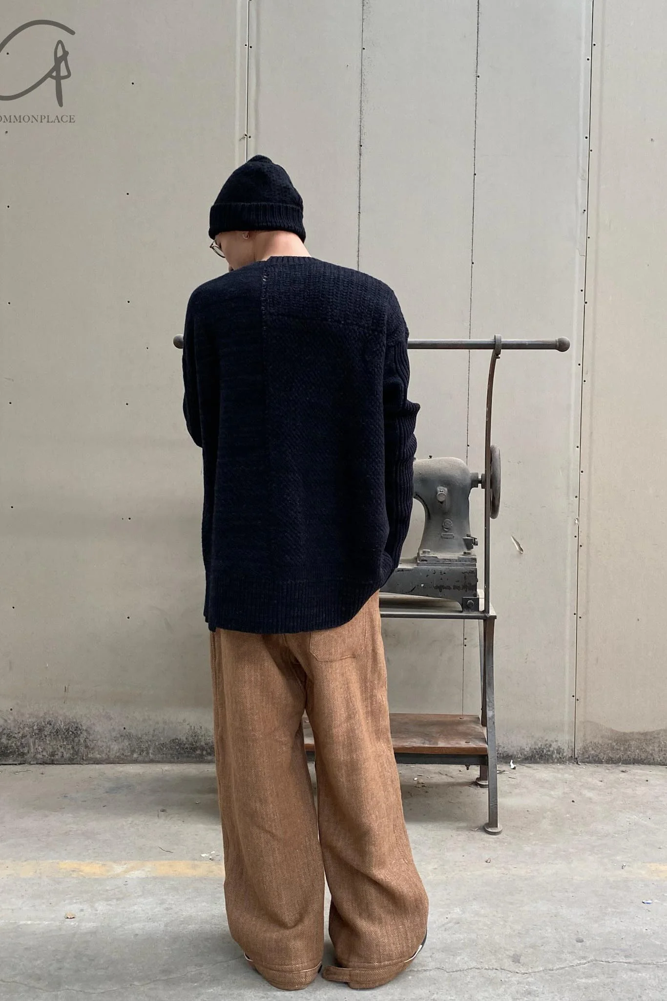 Daniel Andresen Hat Collection I Zhou Yun Belgian Knitted Handmade Hat DA-CYR7-HEI Pure Cashmere Black 7 PDA100 - Image 9