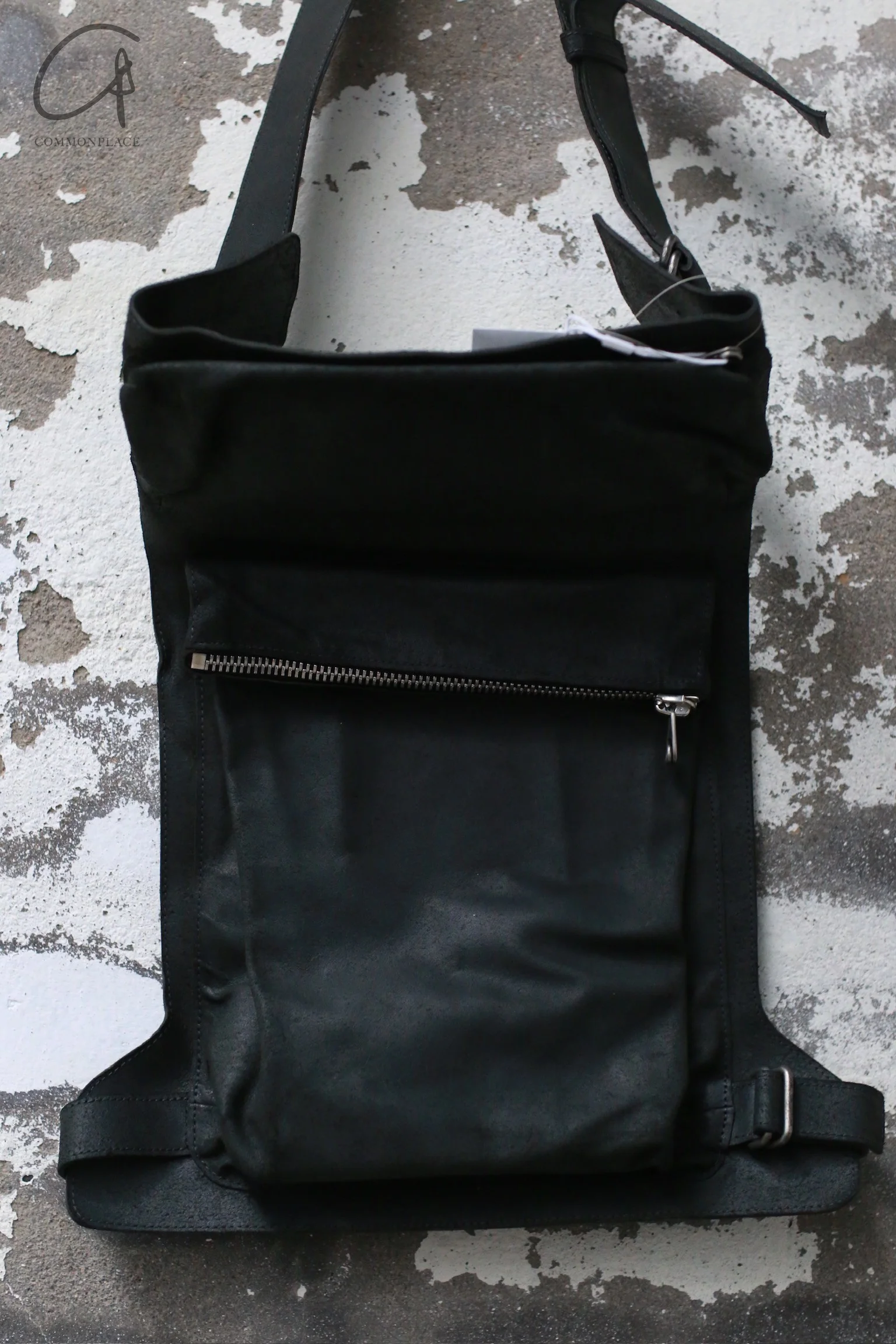 DEEPTI leather waist bag DP-LB-176-HEI-F black - Image 3