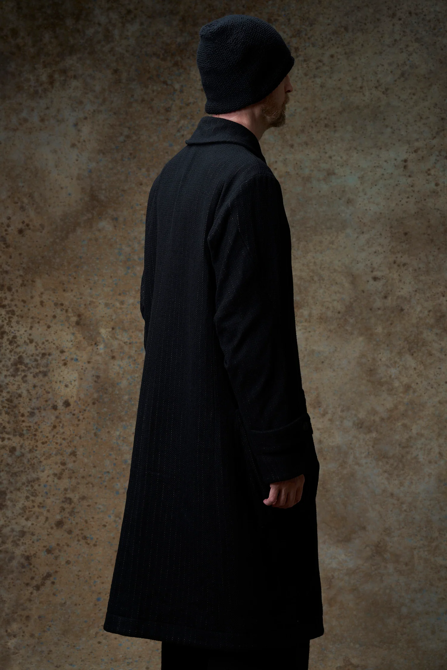 DEVOA 2025 Fall/Winter Mid-Length Coat for Men DVA-CTJ-CSLH-BLACK - Image 11