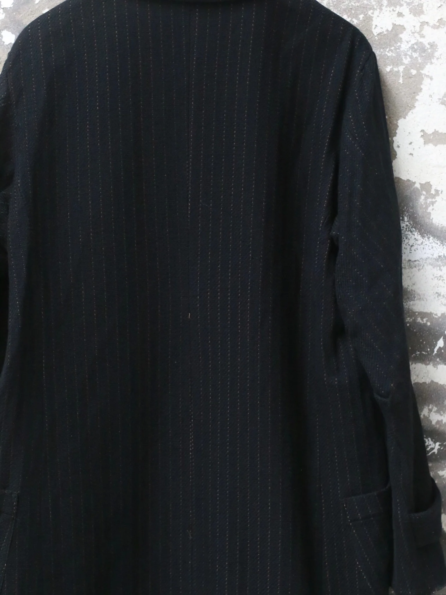 DEVOA 2025 Fall/Winter Mid-Length Coat for Men DVA-CTJ-CSLH-BLACK - Image 3