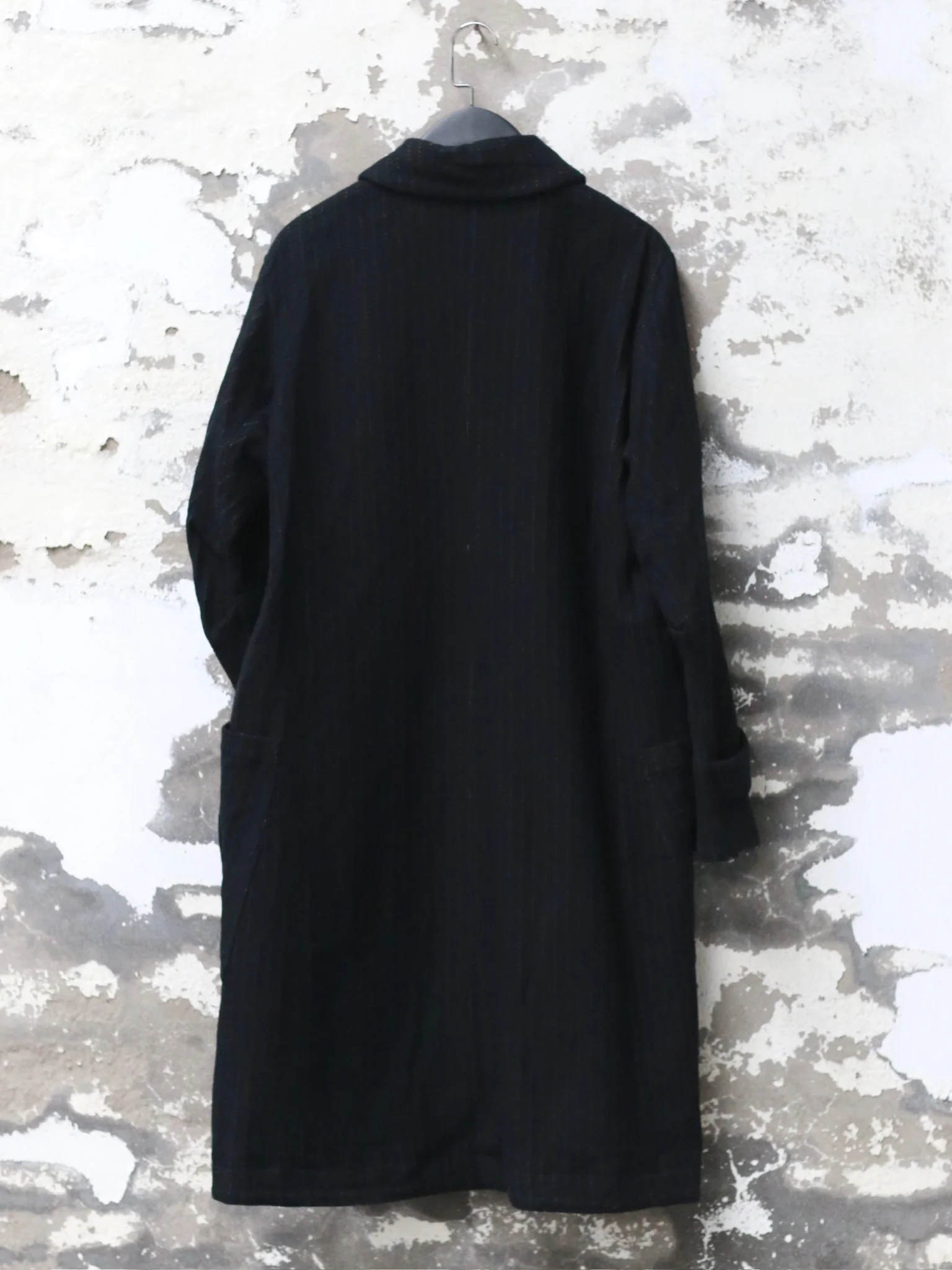DEVOA 2025 Fall/Winter Mid-Length Coat for Men DVA-CTJ-CSLH-BLACK - Image 4