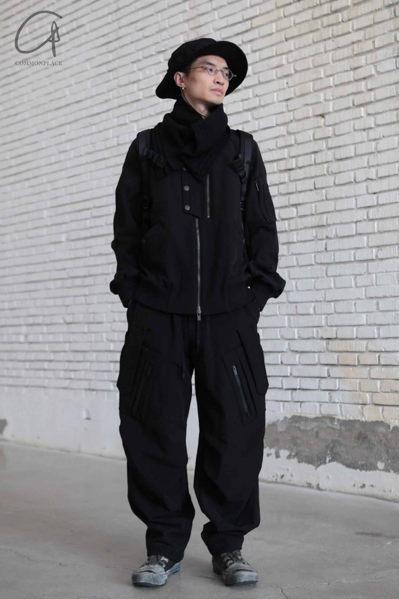 DEVOA 24 Autumn and Winter Brim Hat Japan DVA-DC-MHMS-NYLON BLACK DC-MHMS - Image 12