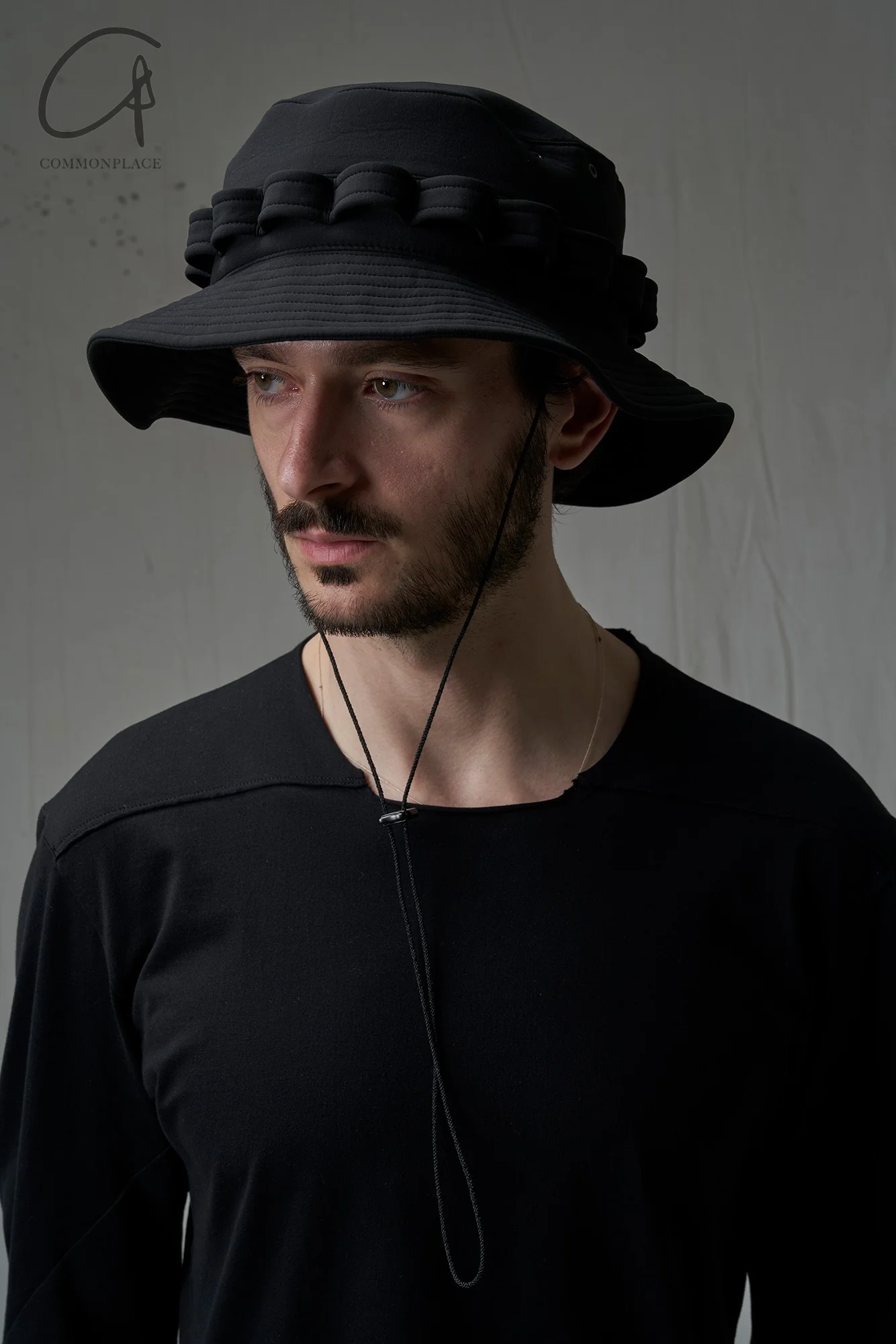 DEVOA 24 Autumn and Winter Brim Hat Japan DVA-DC-MHMS-NYLON BLACK DC-MHMS - Image 5