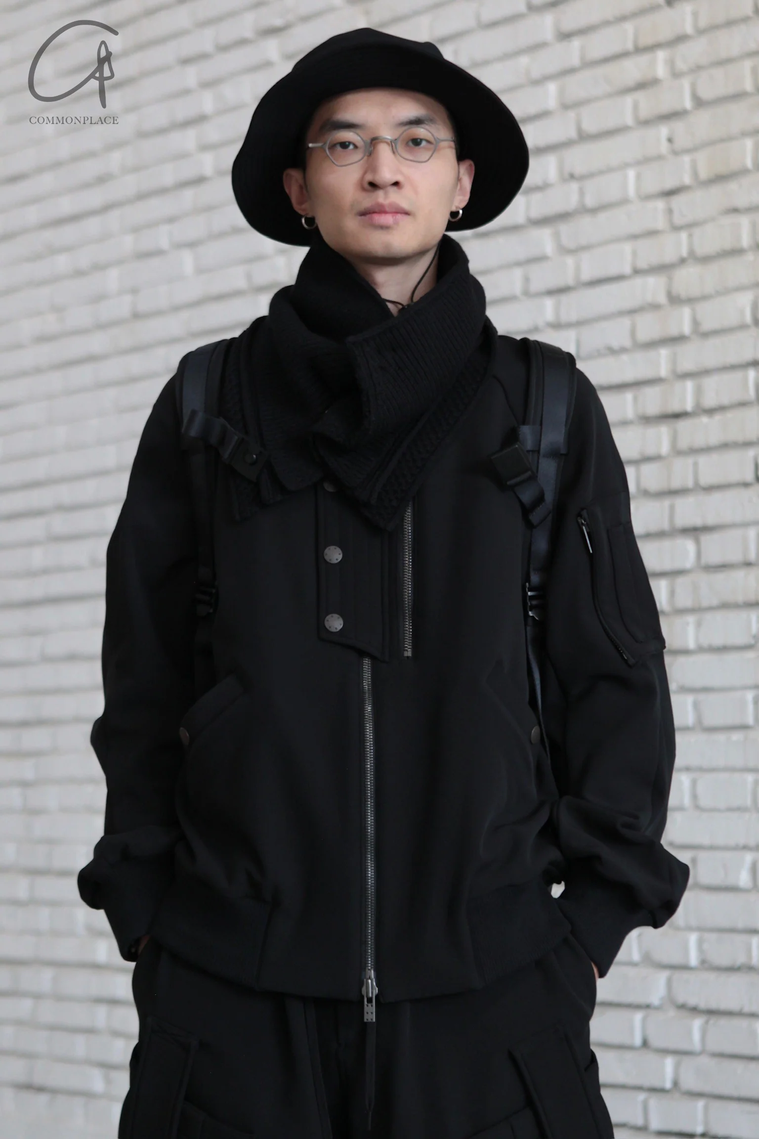 DEVOA 24 Autumn and Winter Brim Hat Japan DVA-DC-MHMS-NYLON BLACK DC-MHMS - Image 8