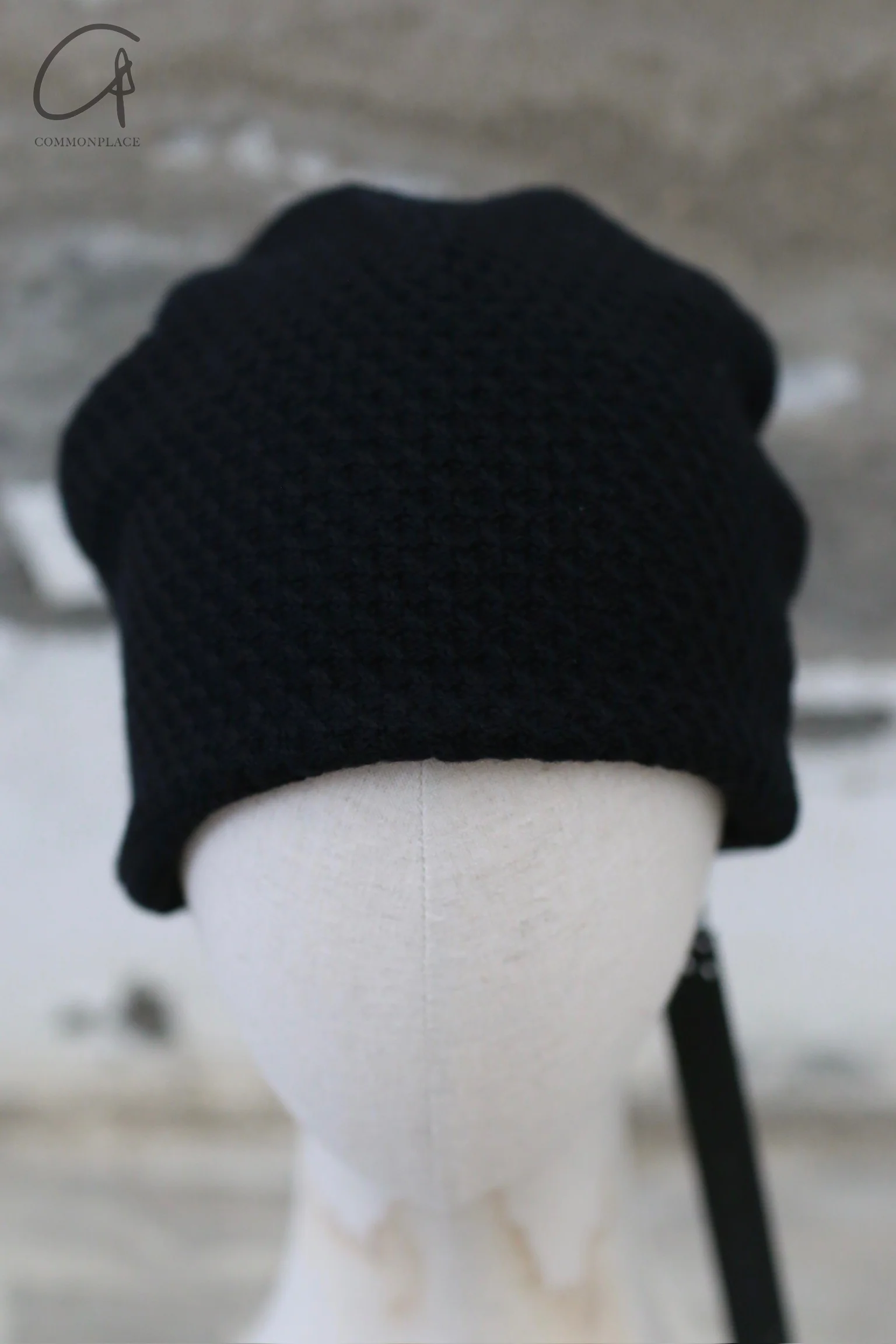 DEVOA 24 Autumn and Winter Knitted Hat Japan DVA-TK-KC22-HEI BLACK TK-KC22 - Image 3