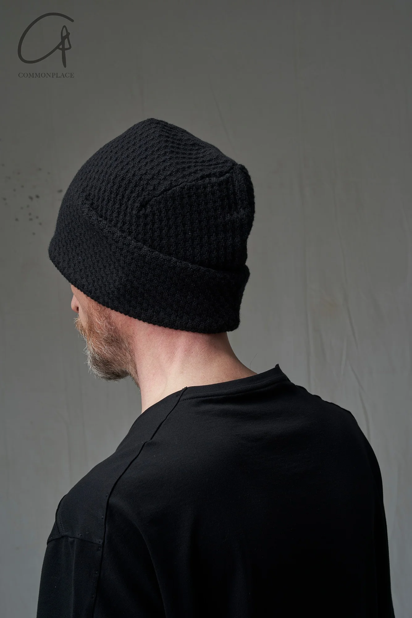 DEVOA 24 Autumn and Winter Knitted Hat Japan DVA-TK-KC22-HEI BLACK TK-KC22 - Image 5