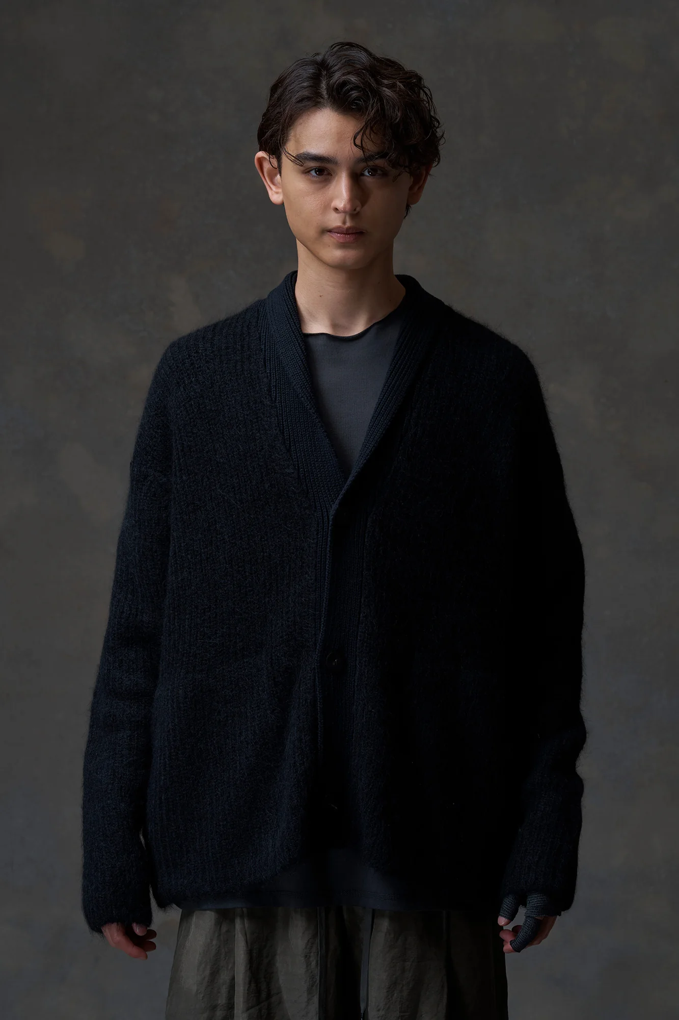 DEVOA 25 Spring/Summer Cardigan Jacket DVA-SKT-RASC-BLACK - Image 5