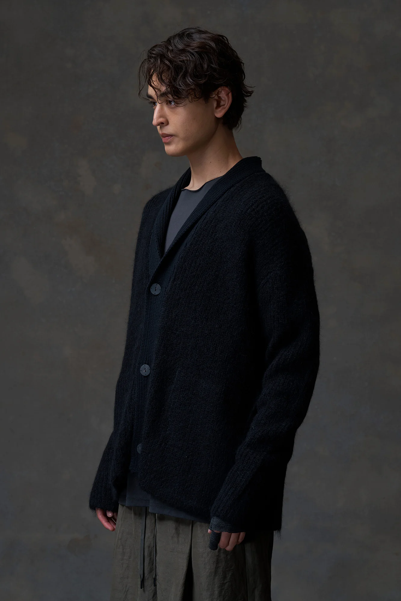 DEVOA 25 Spring/Summer Cardigan Jacket DVA-SKT-RASC-BLACK - Image 6