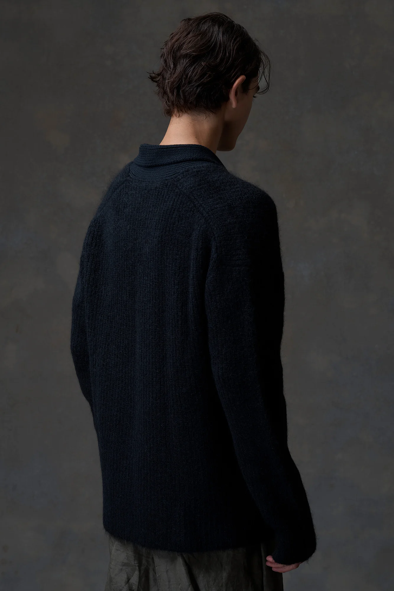 DEVOA 25 Spring/Summer Cardigan Jacket DVA-SKT-RASC-BLACK - Image 7