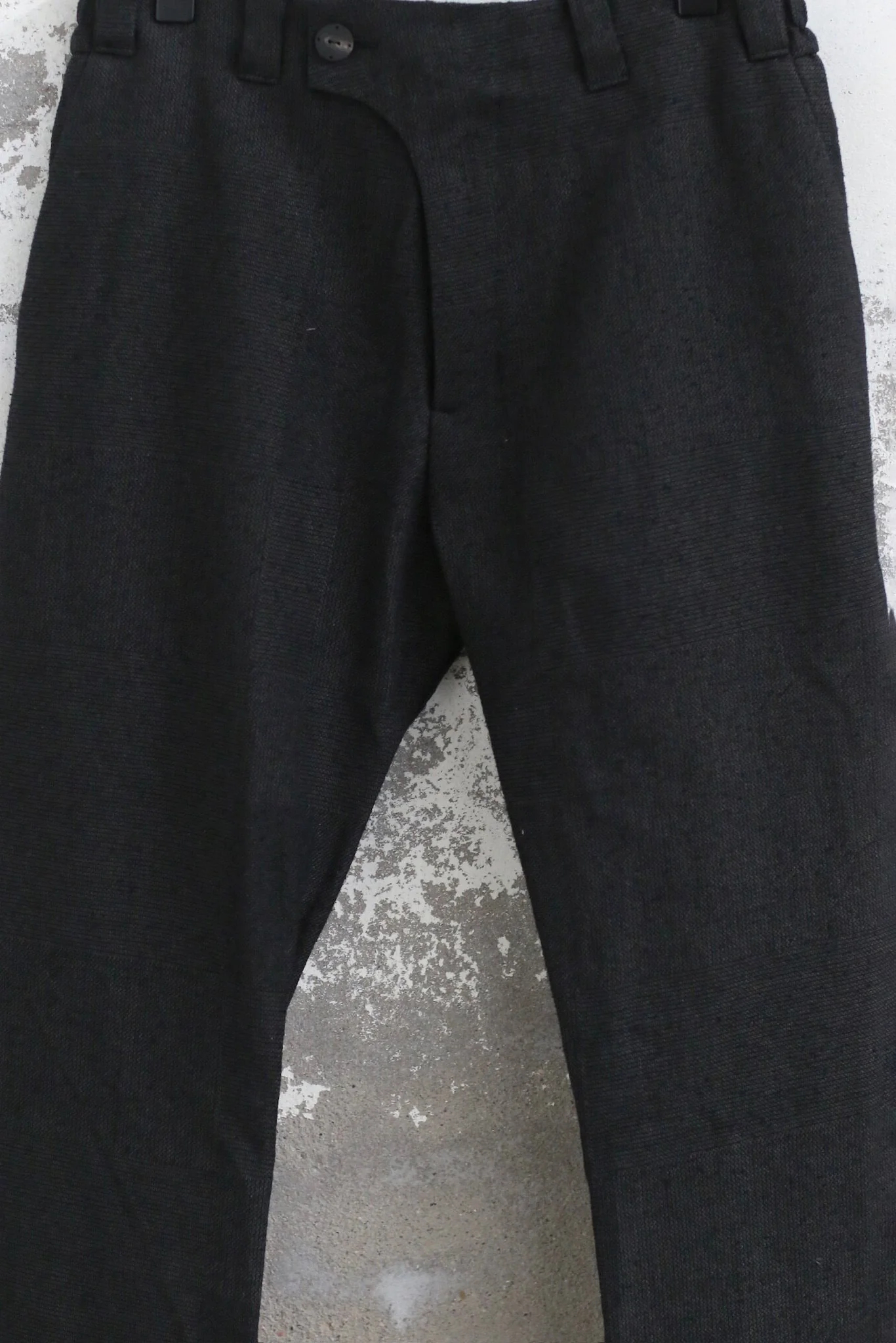 DEVOA 26SS Slim Fit Pants DVA-PTJ-SHNS-BLACK - Image 2