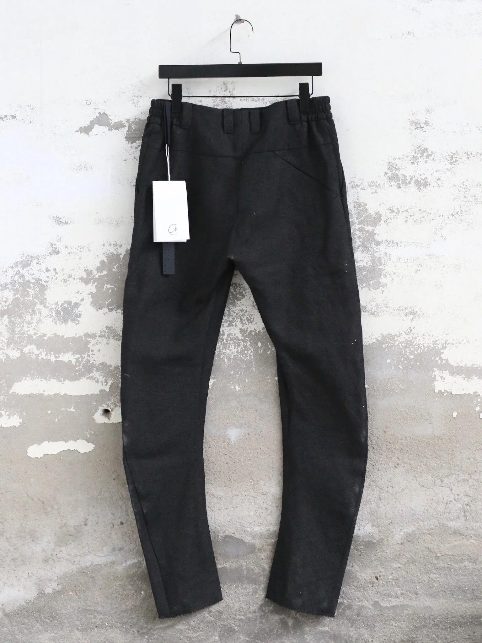 DEVOA 26SS Slim Fit Pants DVA-PTJ-SHNS-BLACK - Image 4