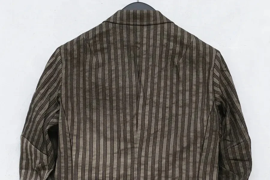 DEVOA Cocoa Striped Jacket JKK-ANS. - Image 6