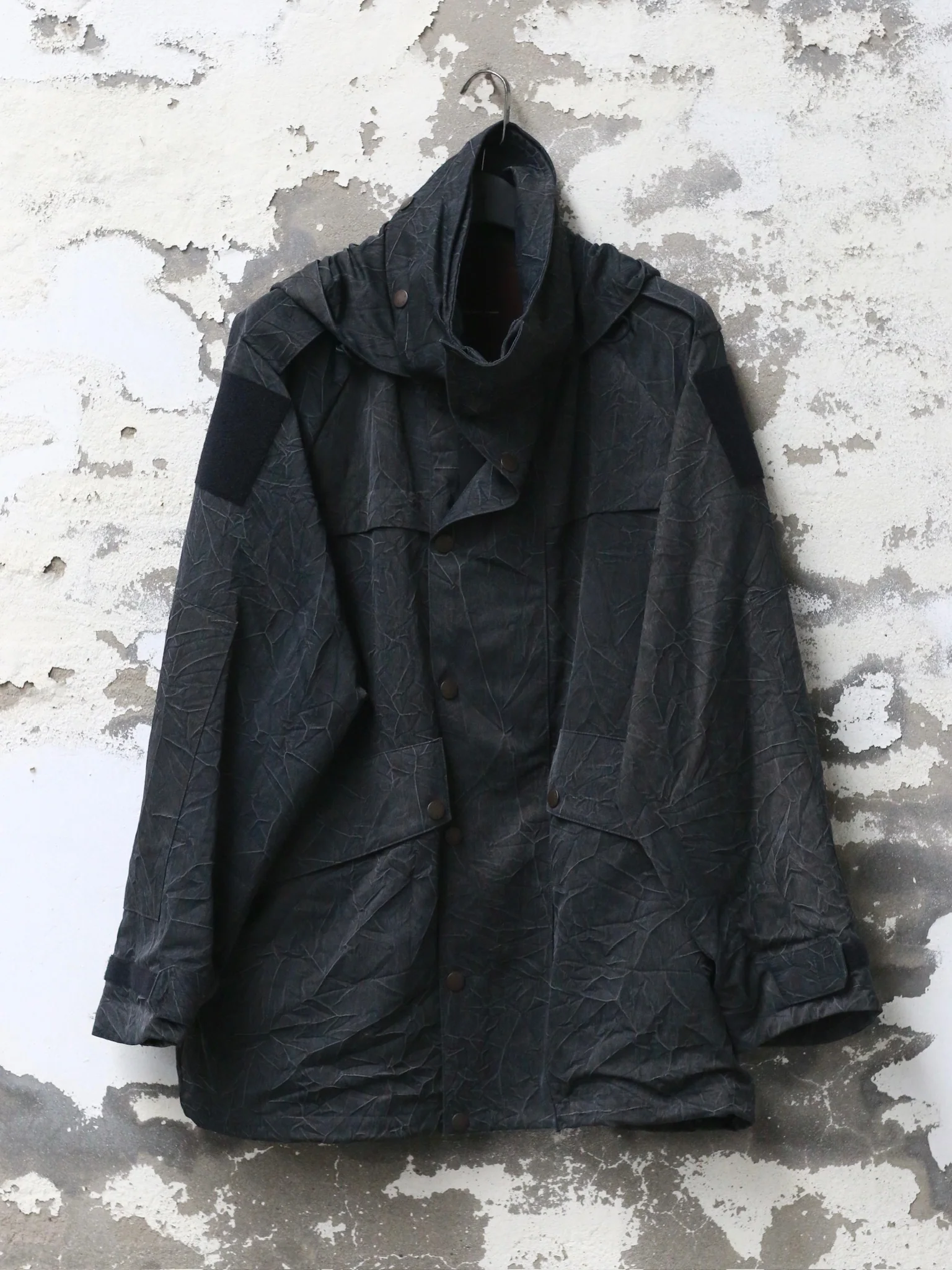 DEVOA Fall/Winter 2025 Men's Jacket DVA-CTK-FC2L-BLACK - Image 5