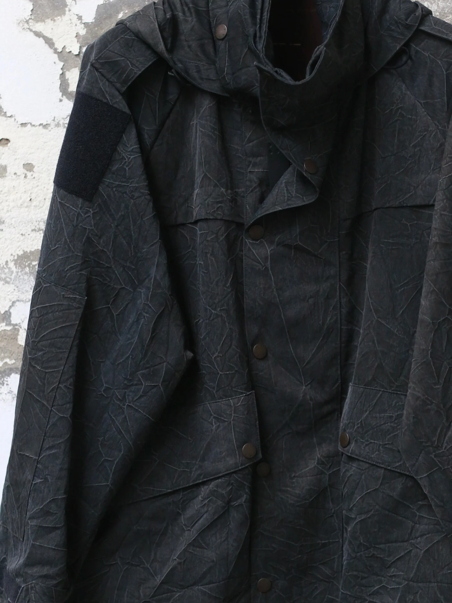 DEVOA Fall/Winter 2025 Men's Jacket DVA-CTK-FC2L-BLACK - Image 6