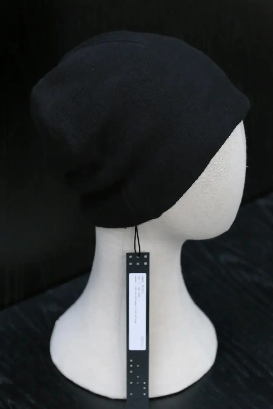 DEVOA hat 23AW TK-KC17 black - Image 2