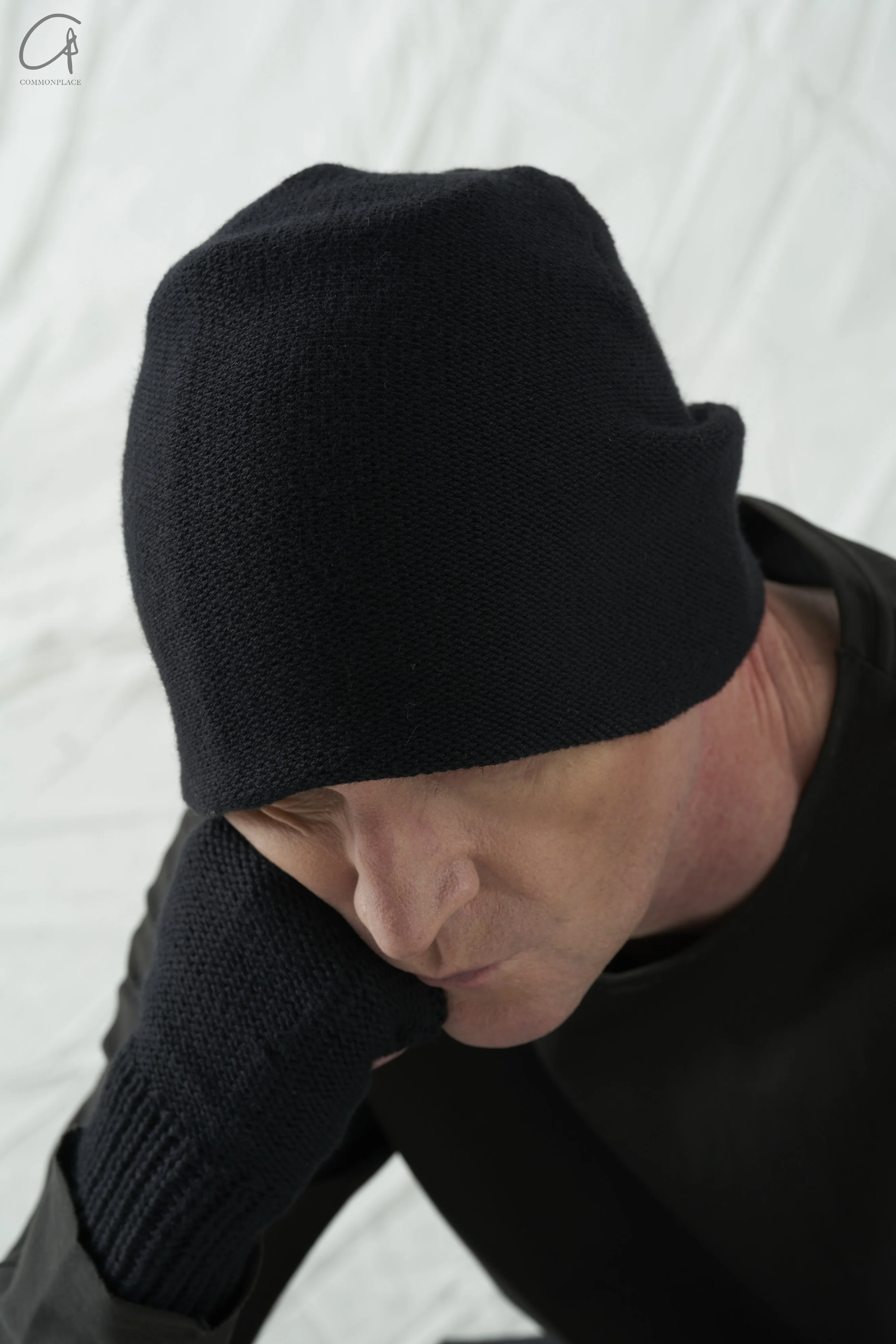 DEVOA hat 23AW TK-KC17 black - Image 5