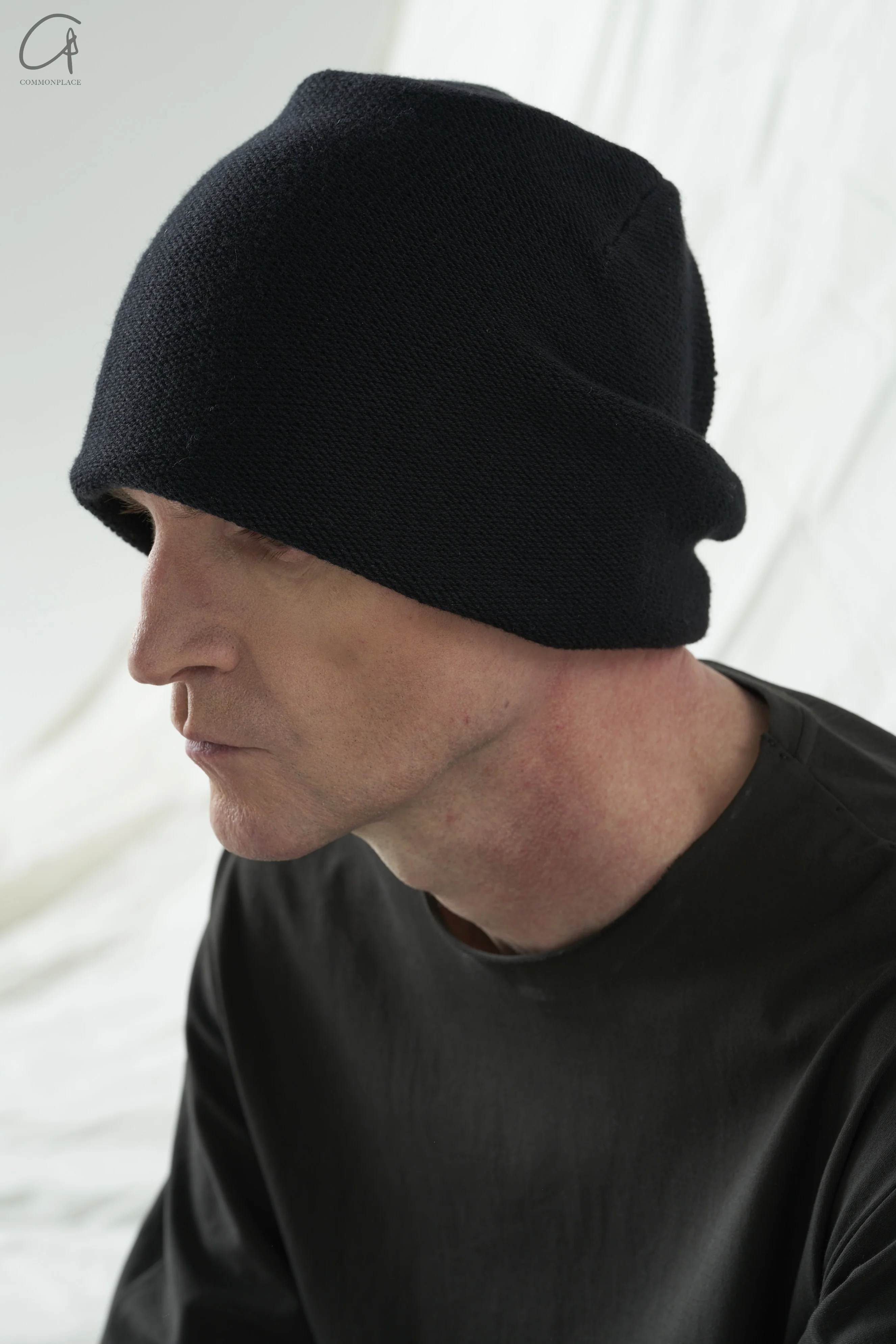 DEVOA hat 23AW TK-KC17 black - Image 6