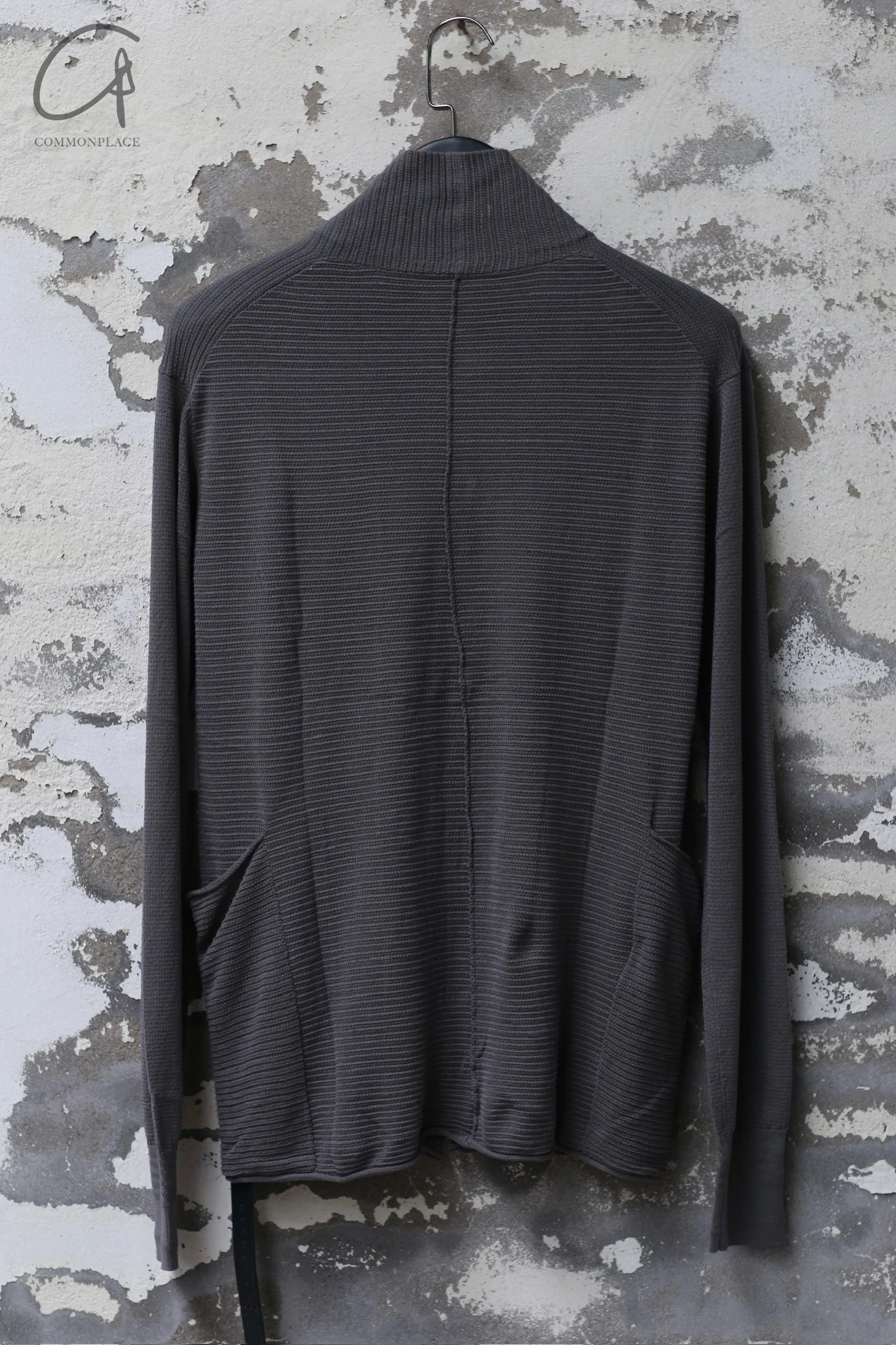 DEVOA knitted buttoned cardigan SKB-SCLC gray - Image 7
