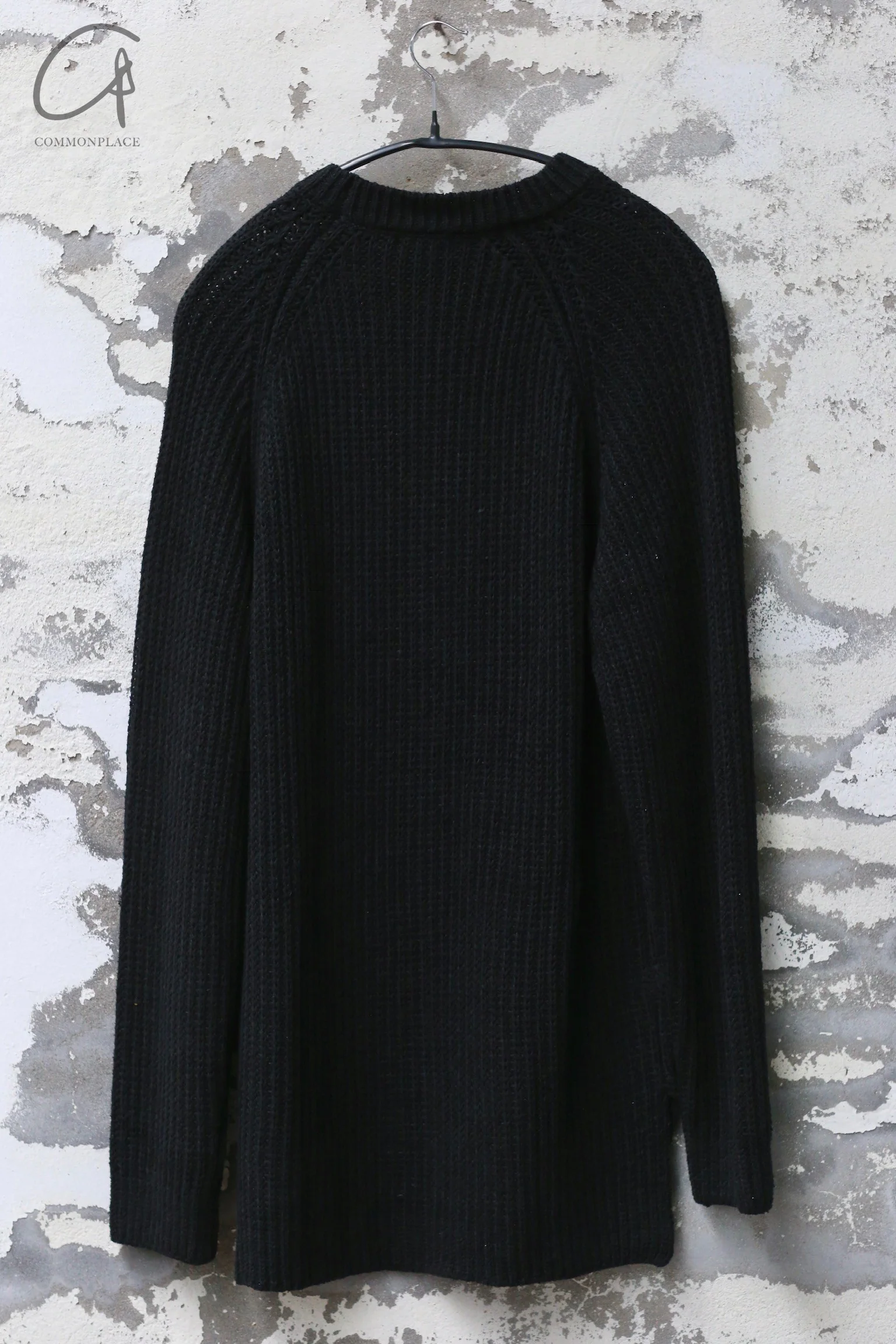 DEVOA knitted pullover DVA-SKL-CNTL-HEI black - Image 7