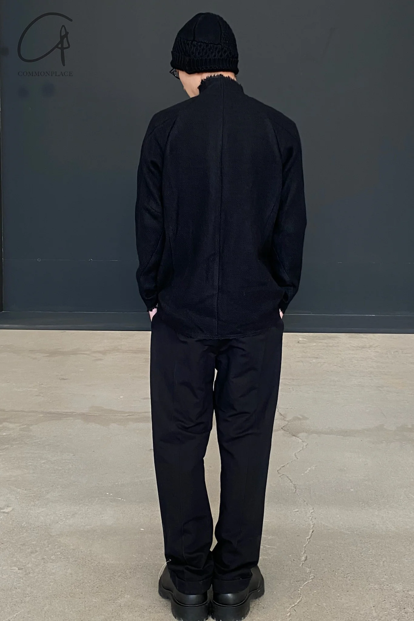 DEVOA Sweater JKN-MCG Black - Image 12