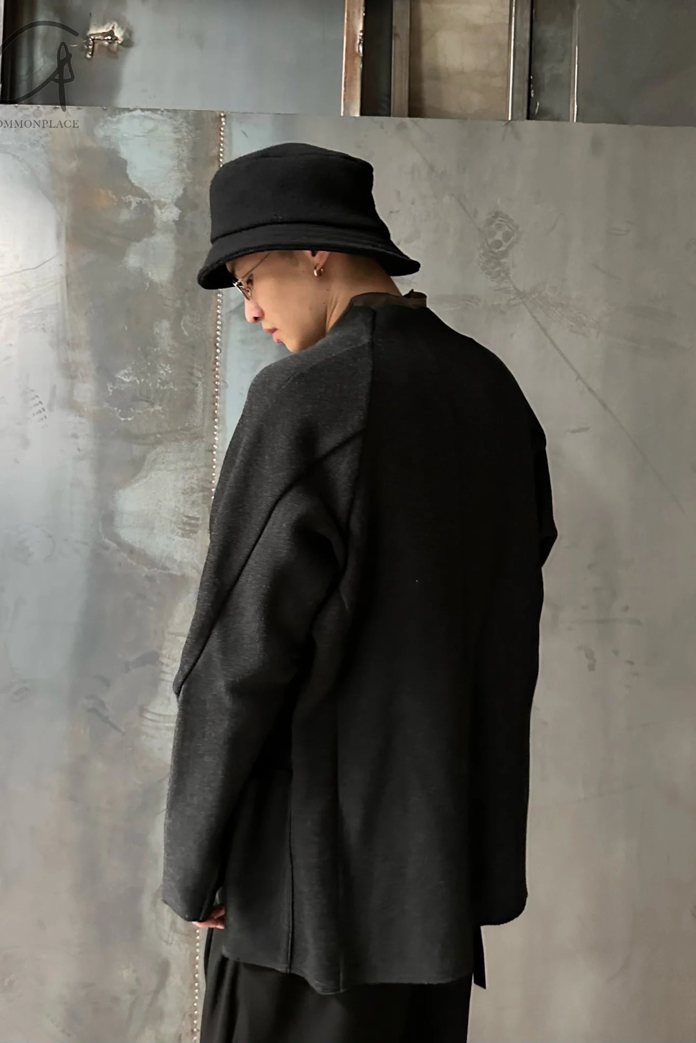 DEVOA wool jacket CTY-SRJ deep gray - Image 10