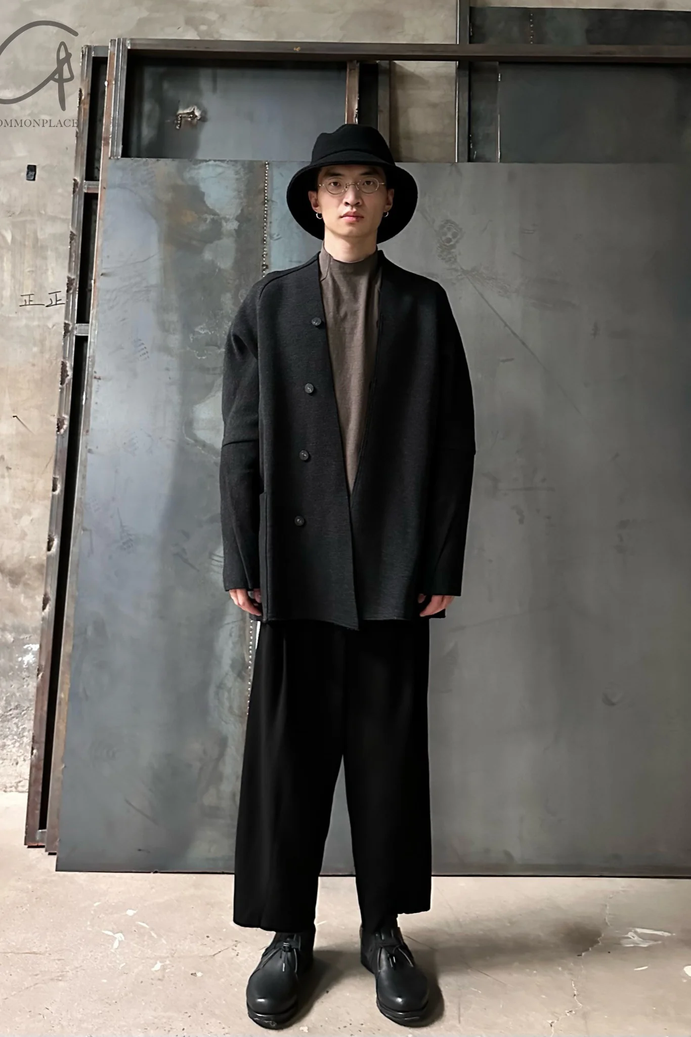 DEVOA wool jacket CTY-SRJ deep gray - Image 12