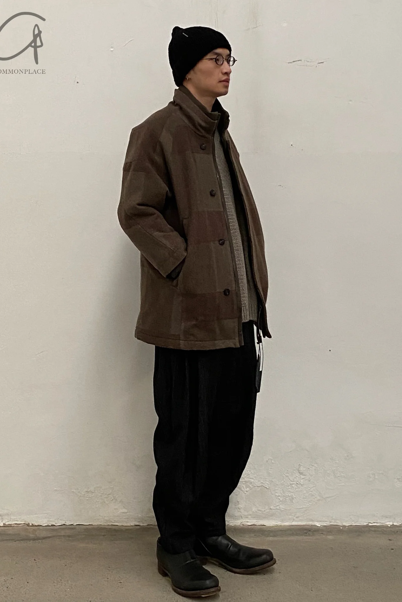 DEVOA wool pants PTN-SHC black - Image 11