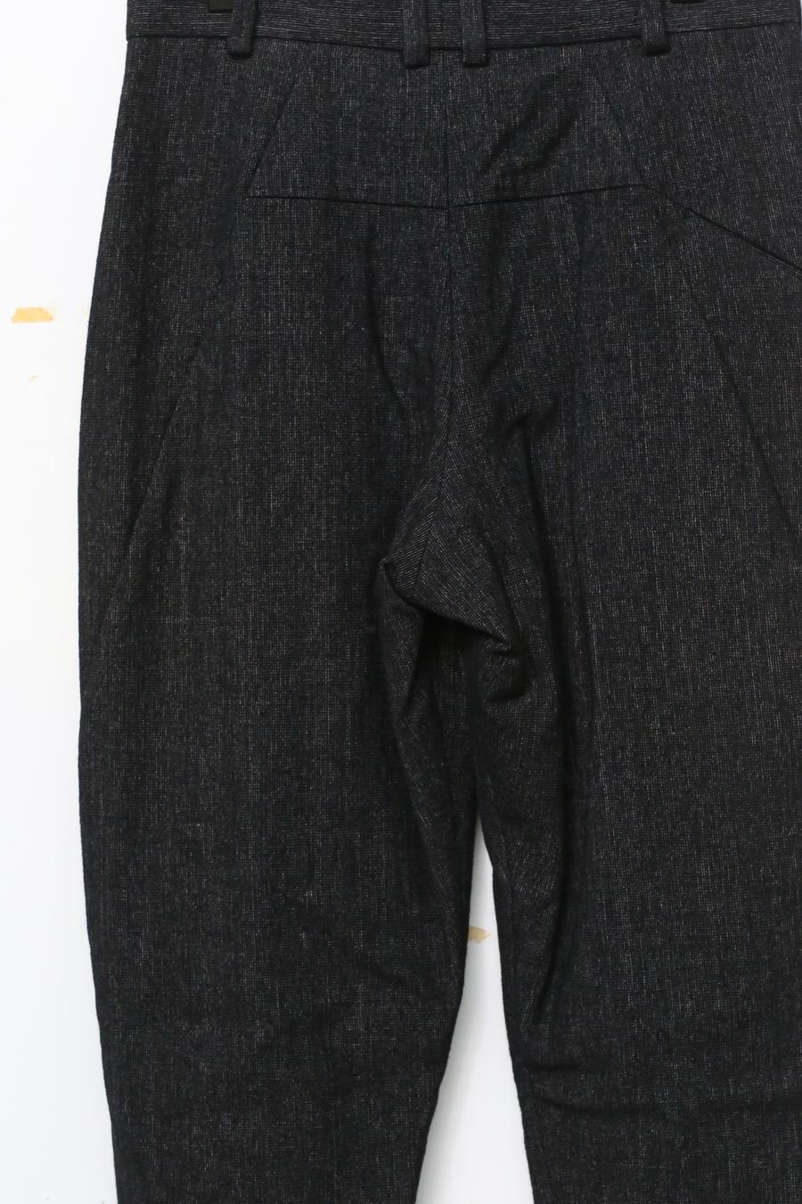 DEVOA wool pants PTN-SHC black - Image 3
