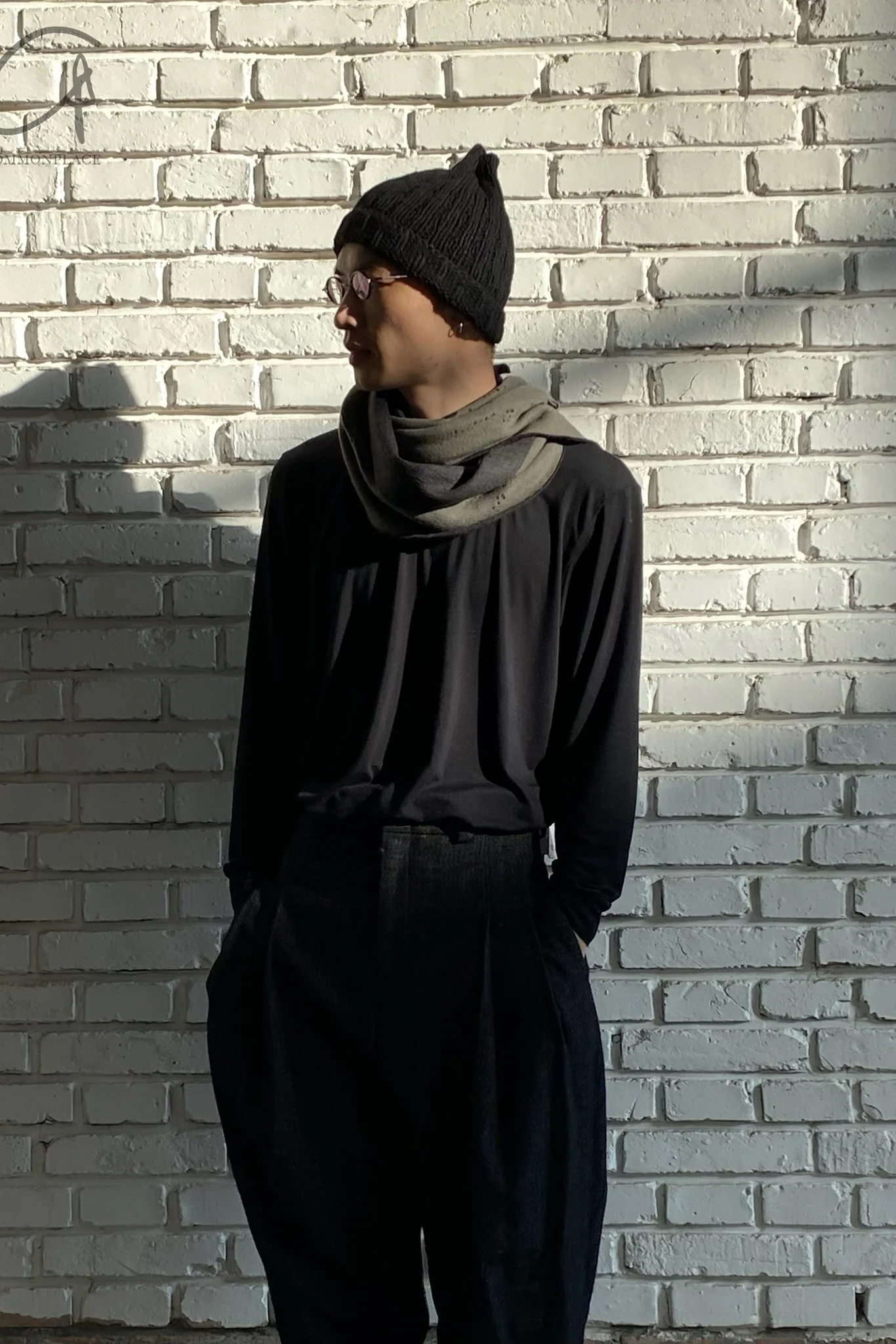 DEVOA wool pants PTN-SHC black - Image 5