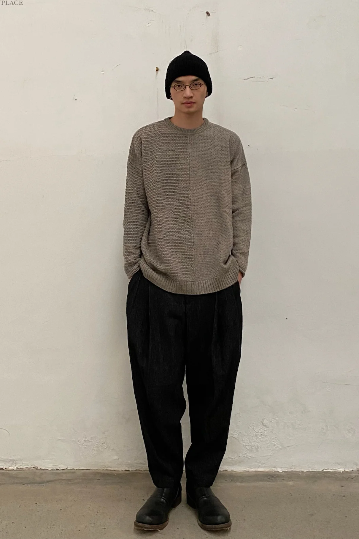 DEVOA wool pants PTN-SHC black - Image 6