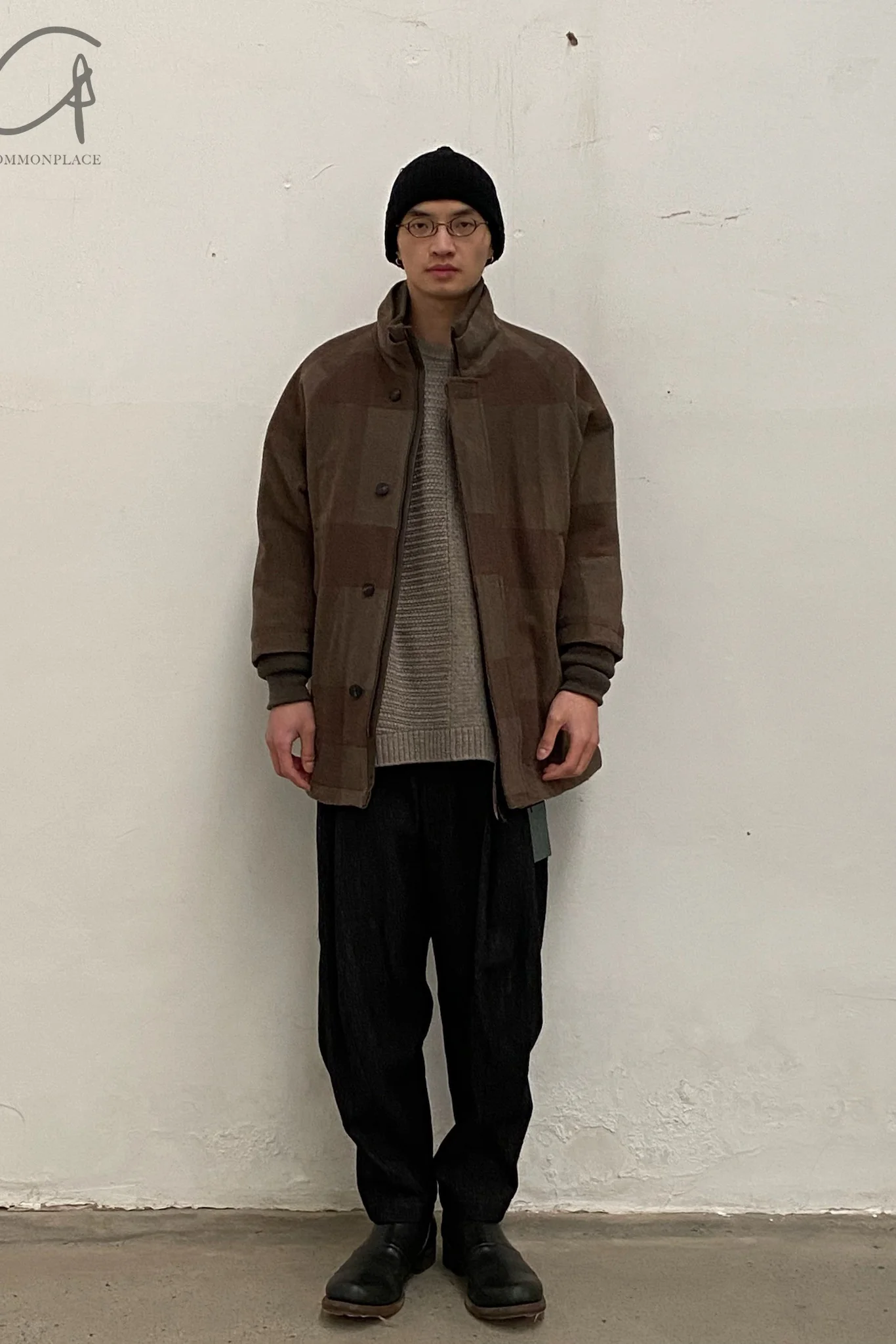 DEVOA wool pants PTN-SHC black - Image 8